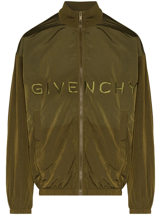 4G-embroidered windbreaker