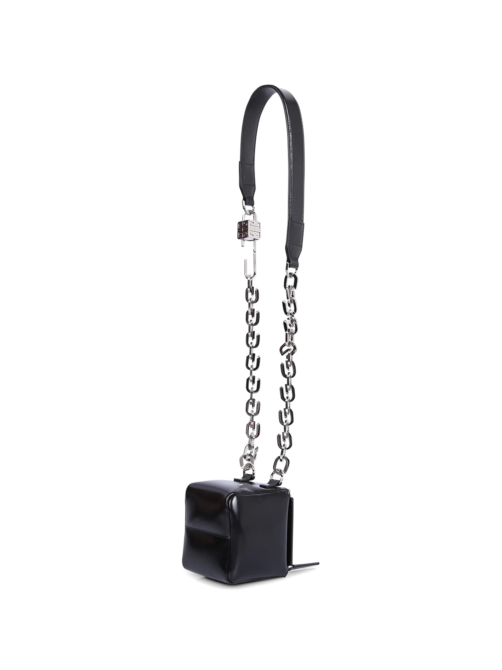 mini Pandora box leather crossbody bag