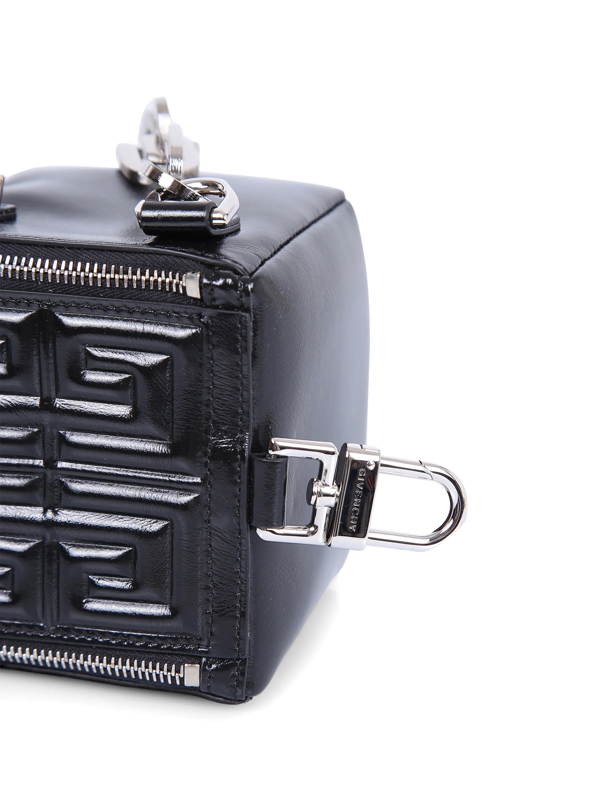 mini Pandora box leather crossbody bag