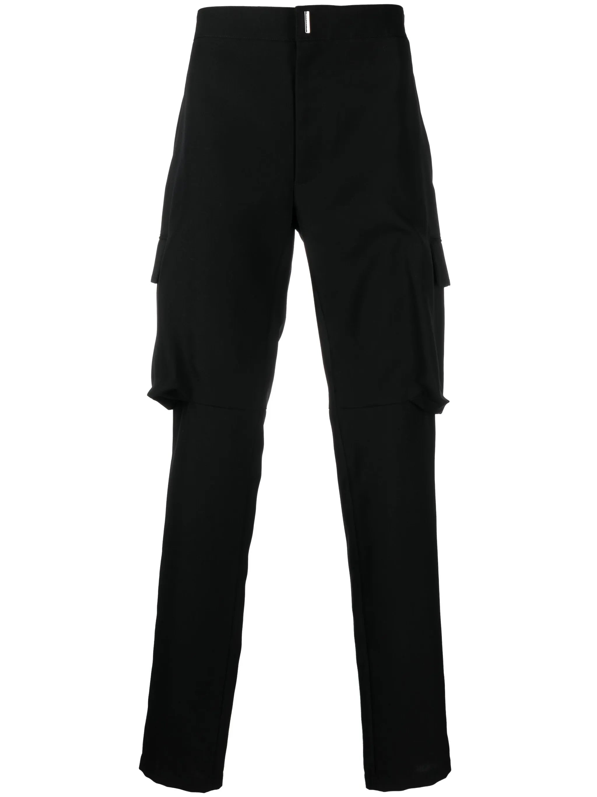 straight-leg cargo trousers