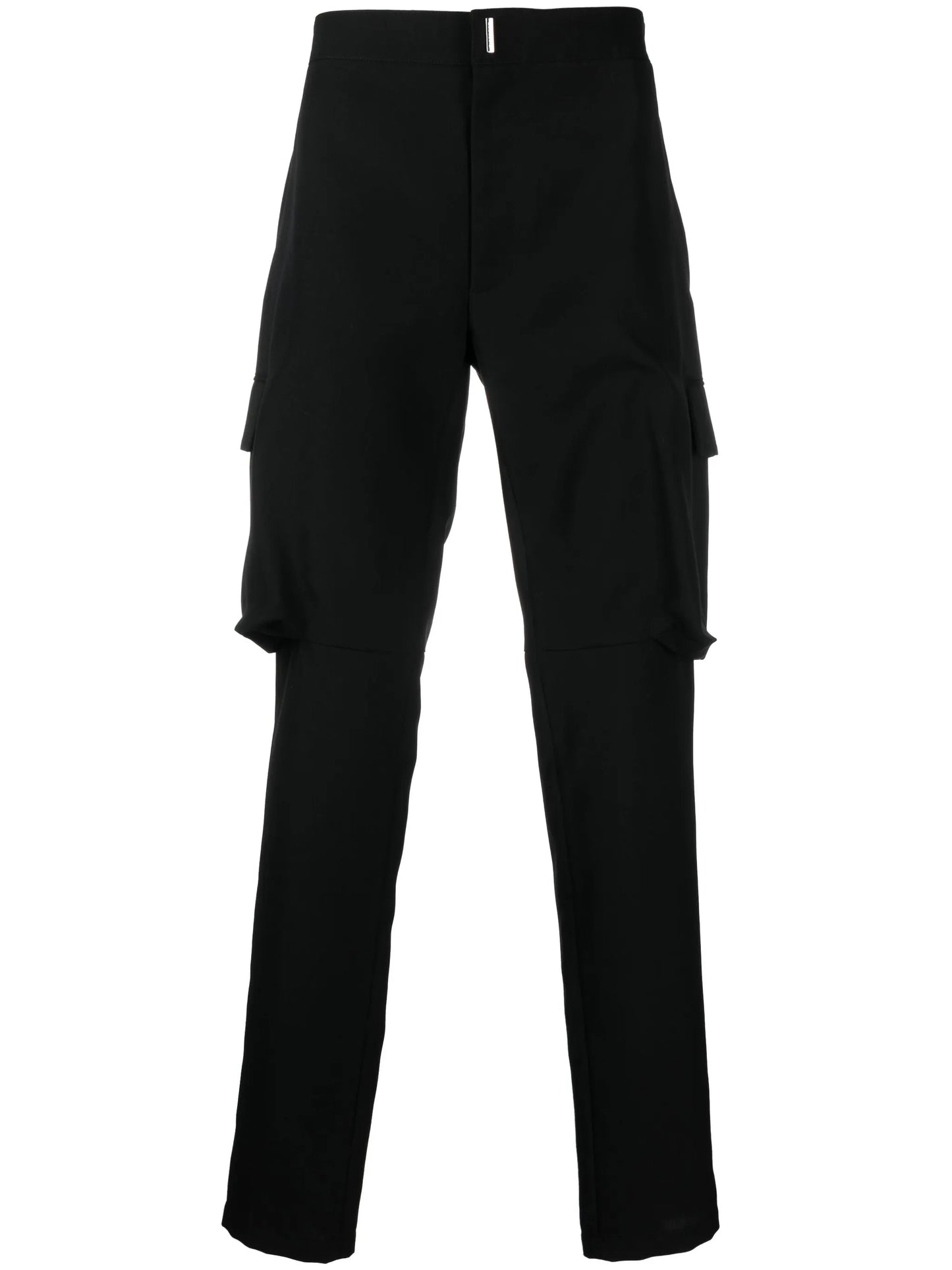 straight-leg cargo trousers