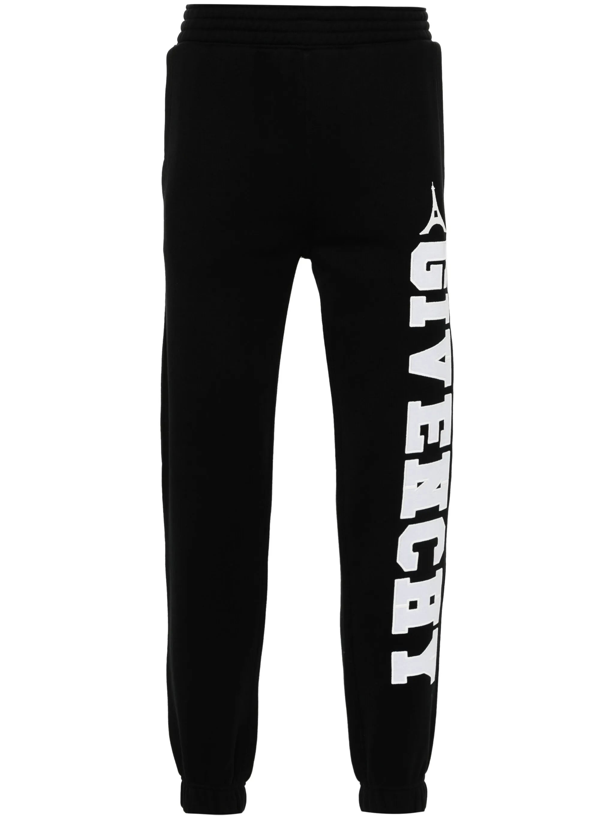 logo-patch track pants