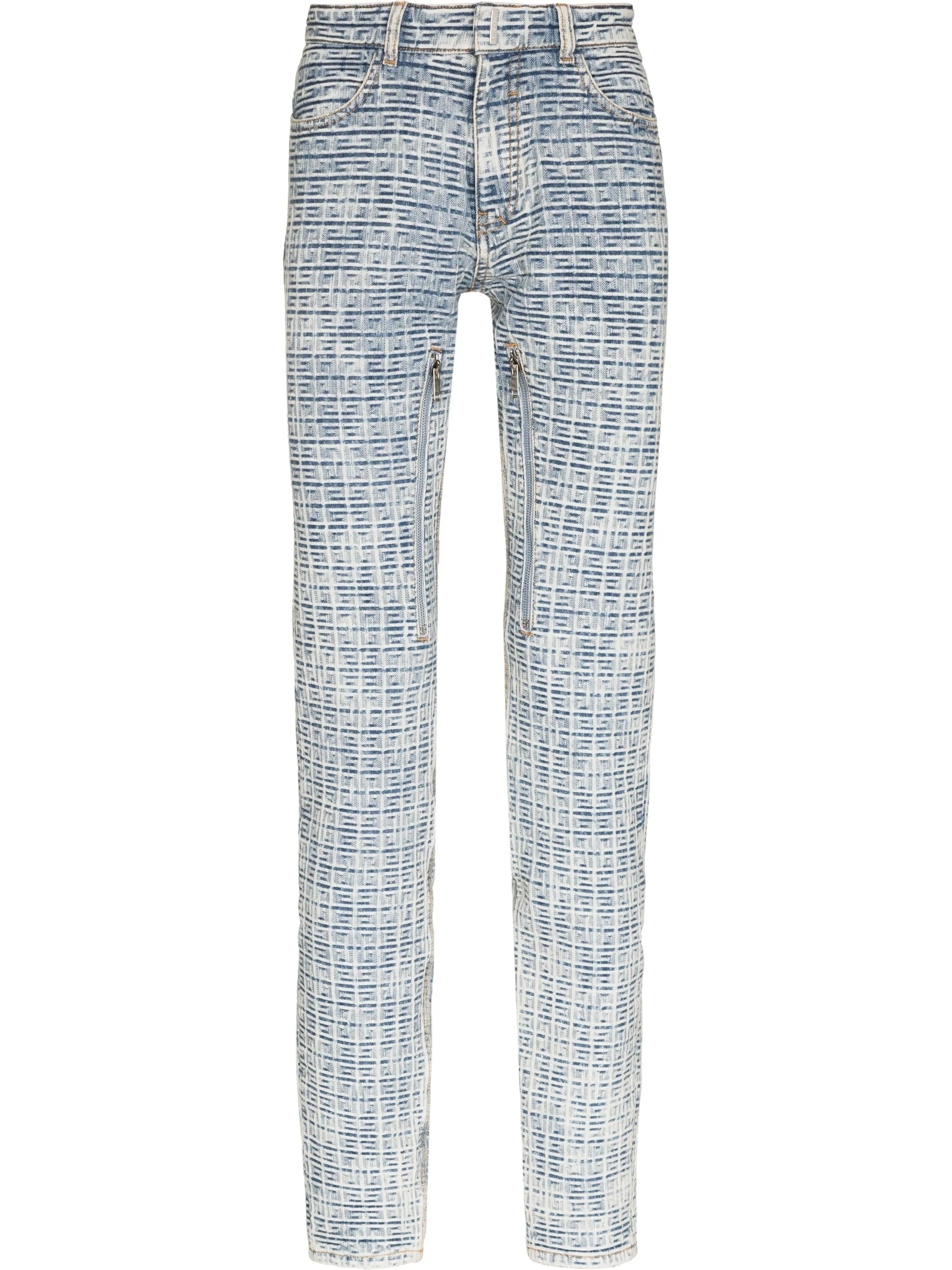 all-over 4G print trousers