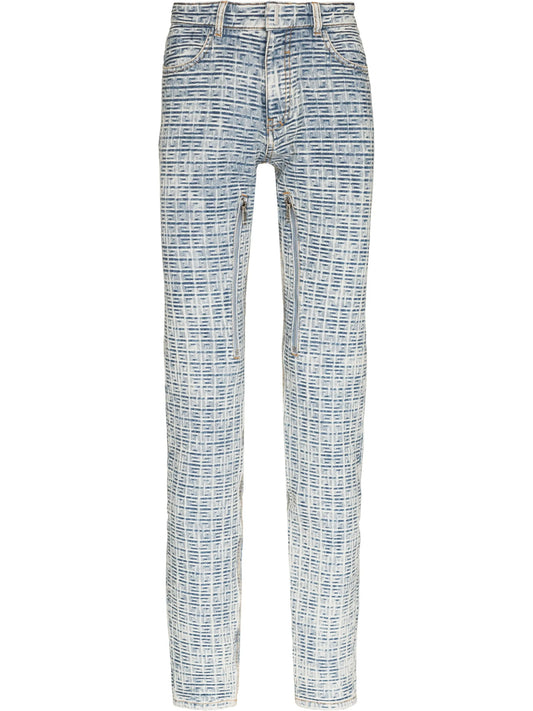 all-over 4G print trousers
