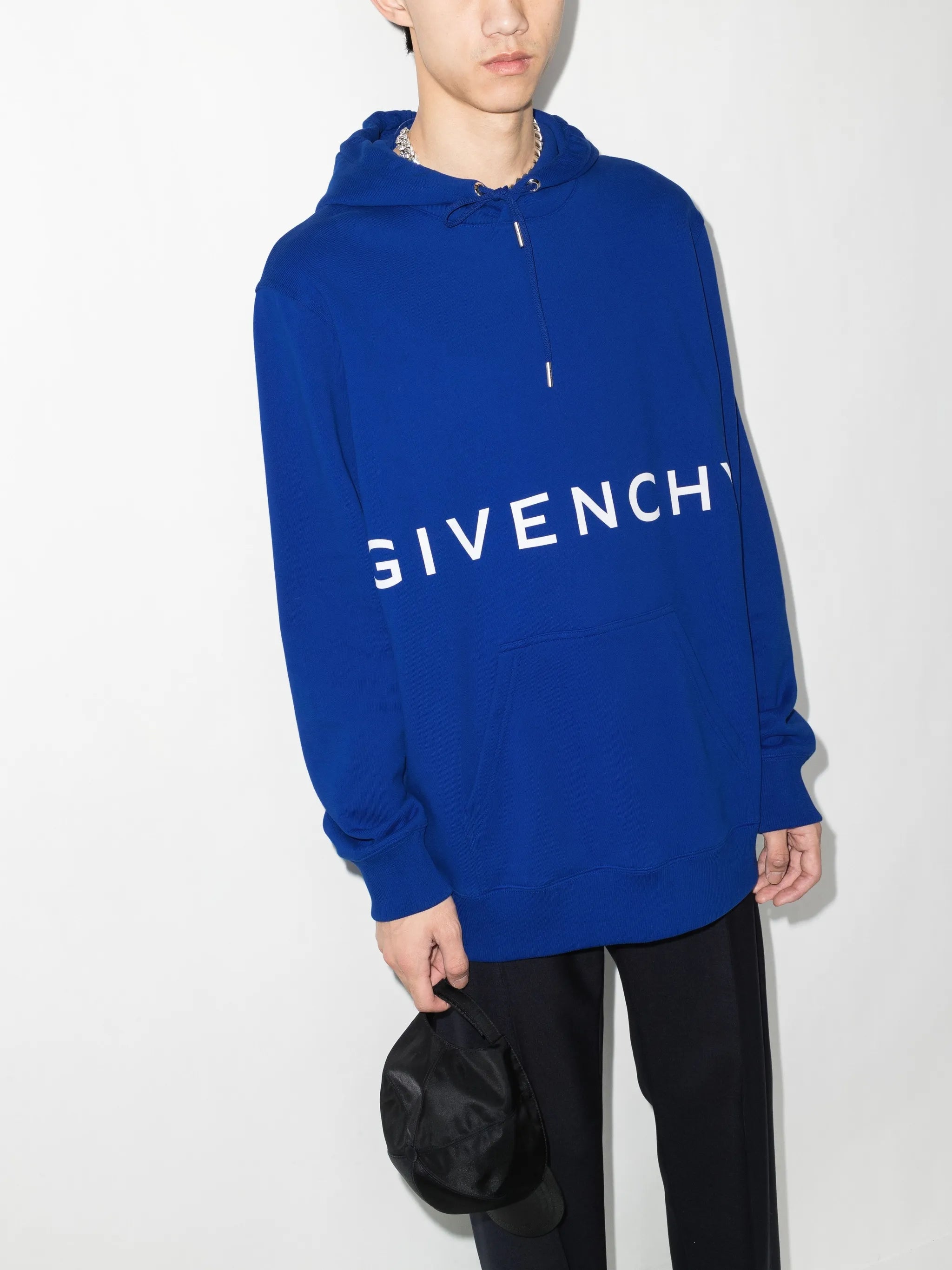intarsia-knit logo jumper