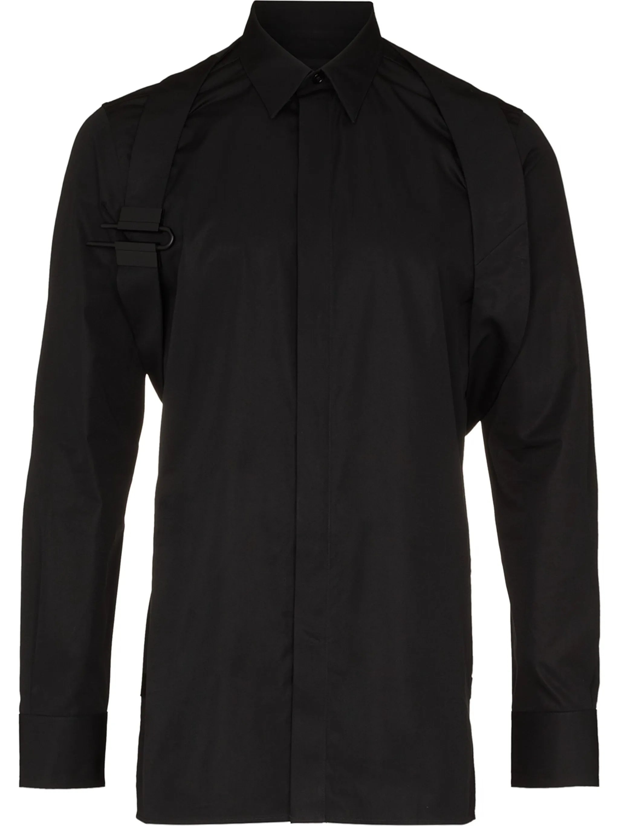 harness-detail shirt
