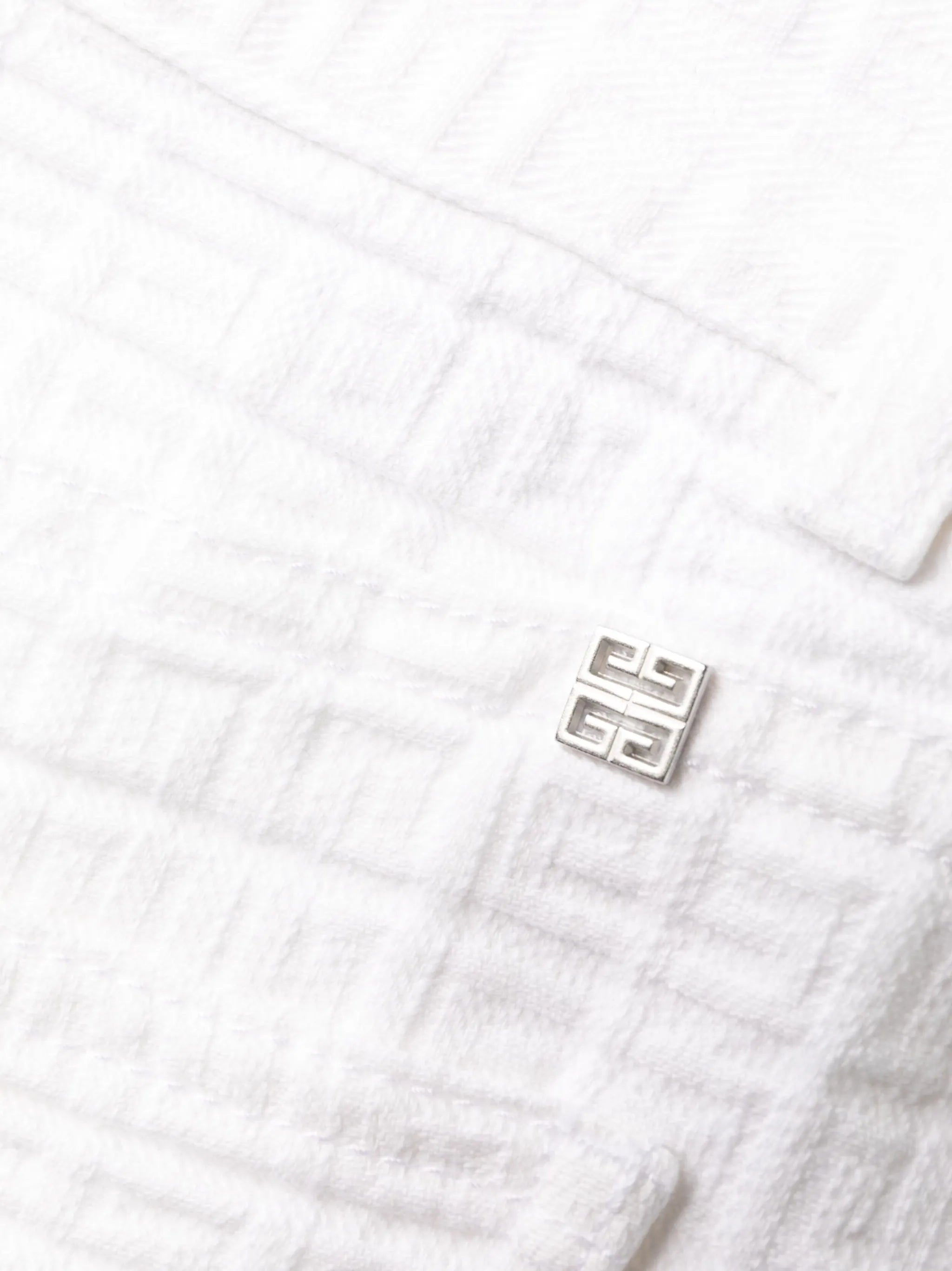 4G motif jacquard trousers