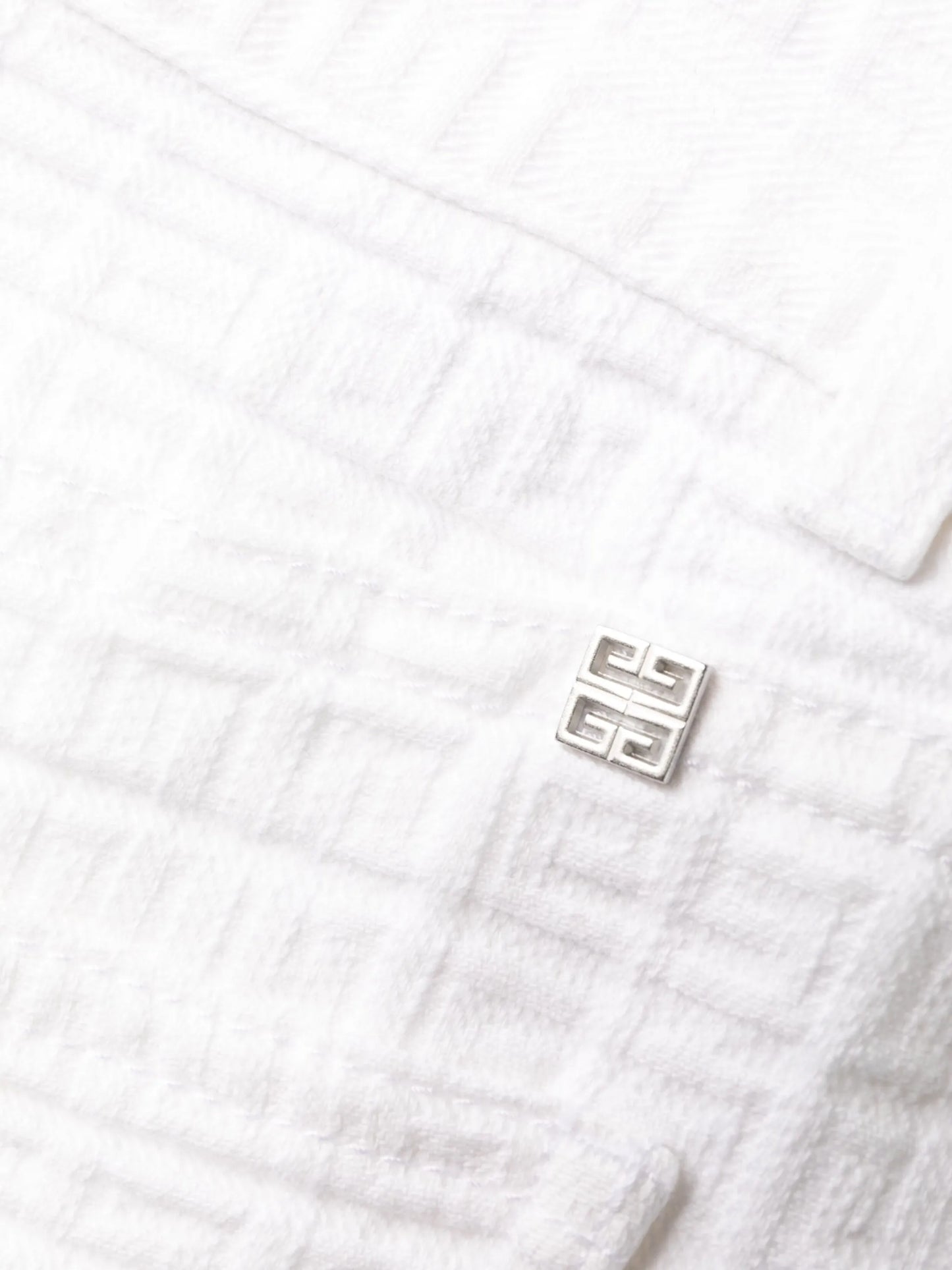 4G motif jacquard trousers