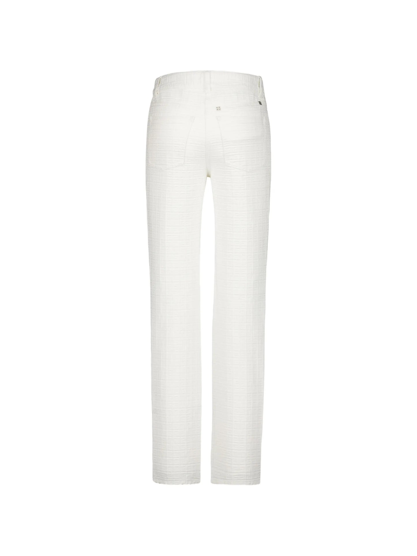 4G motif jacquard trousers