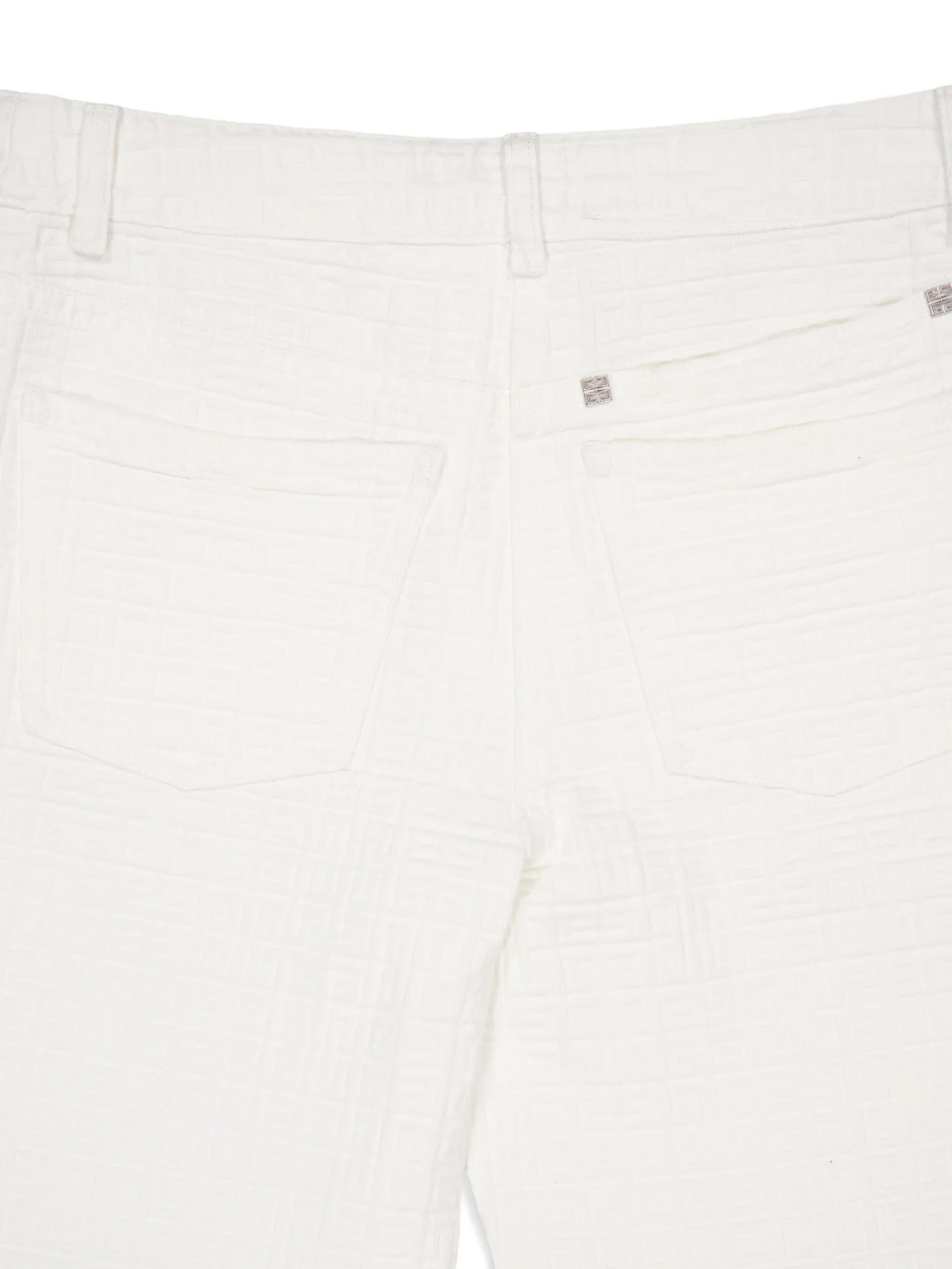 4G motif jacquard trousers