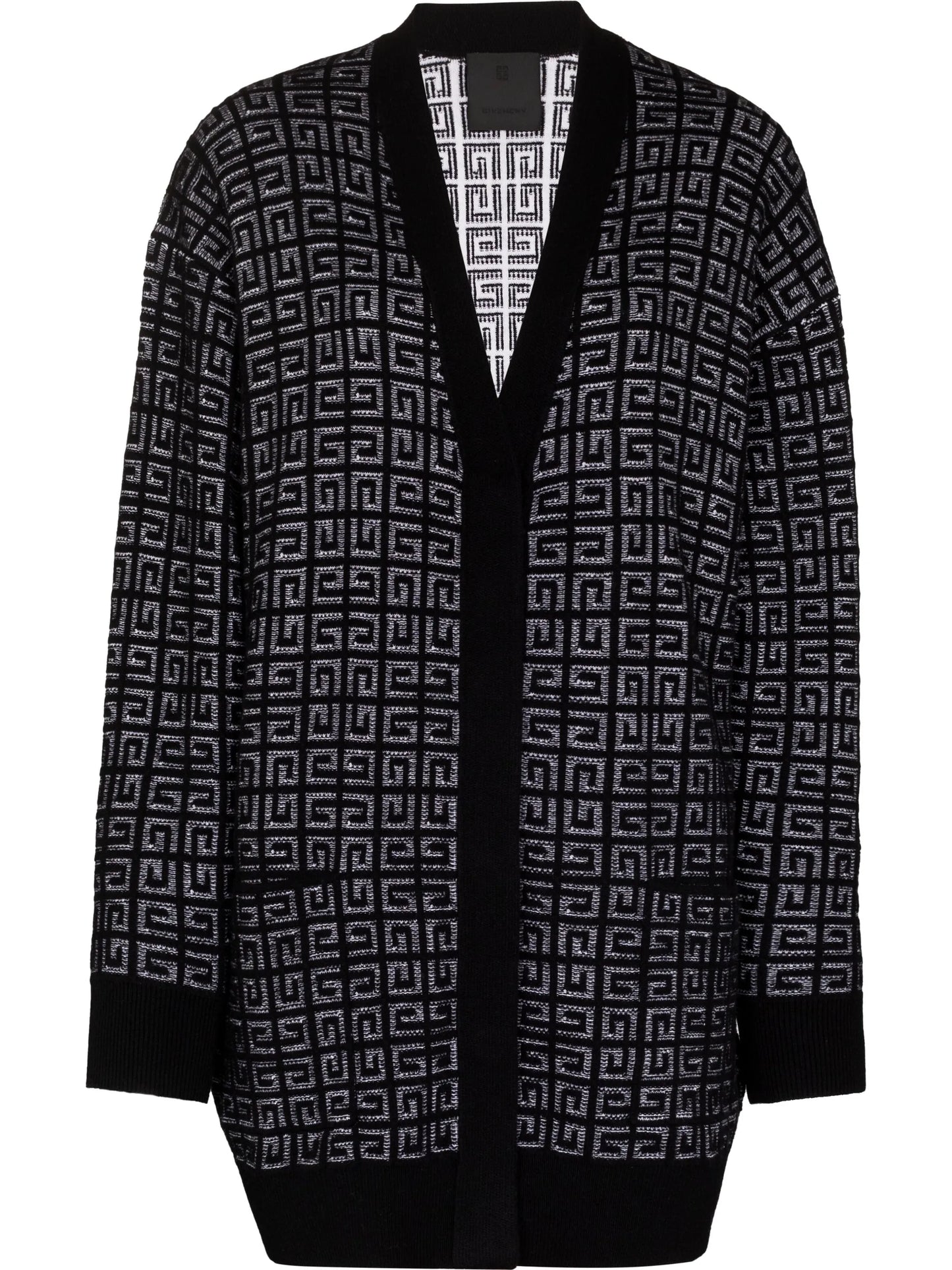 4G monogram knitted cardigan