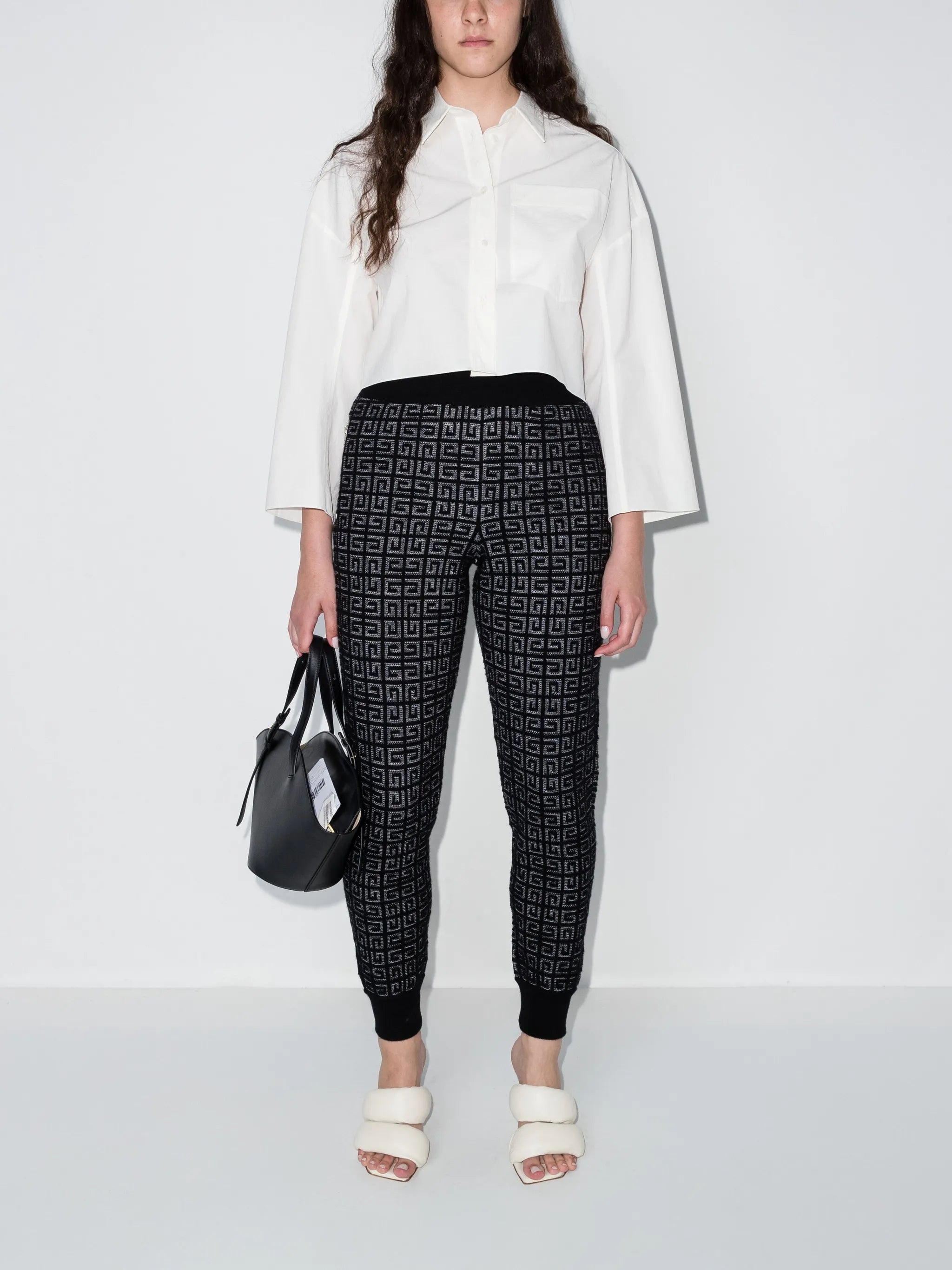 4G monogram track pants