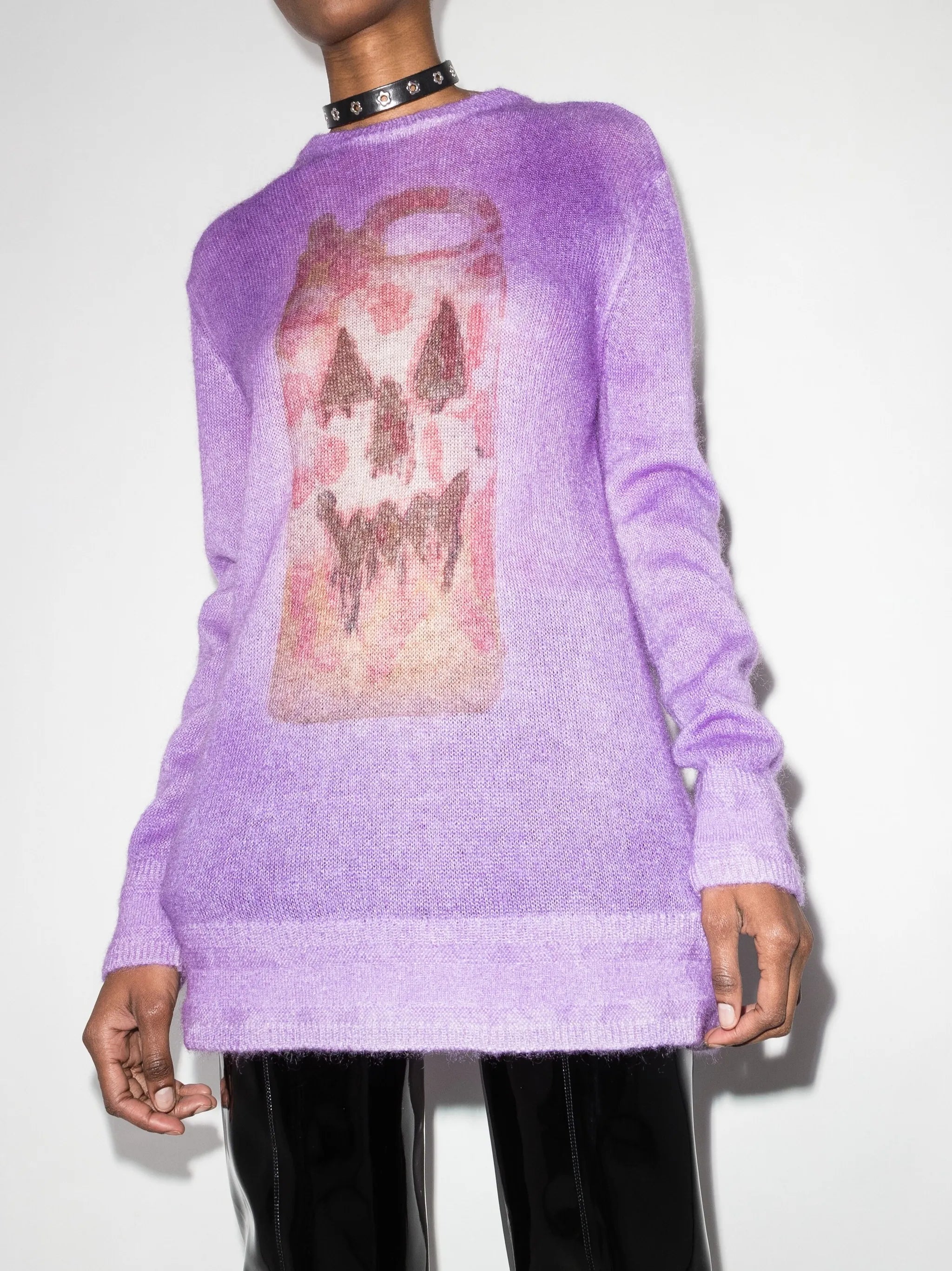 x Chito intarsia-pattern jumper