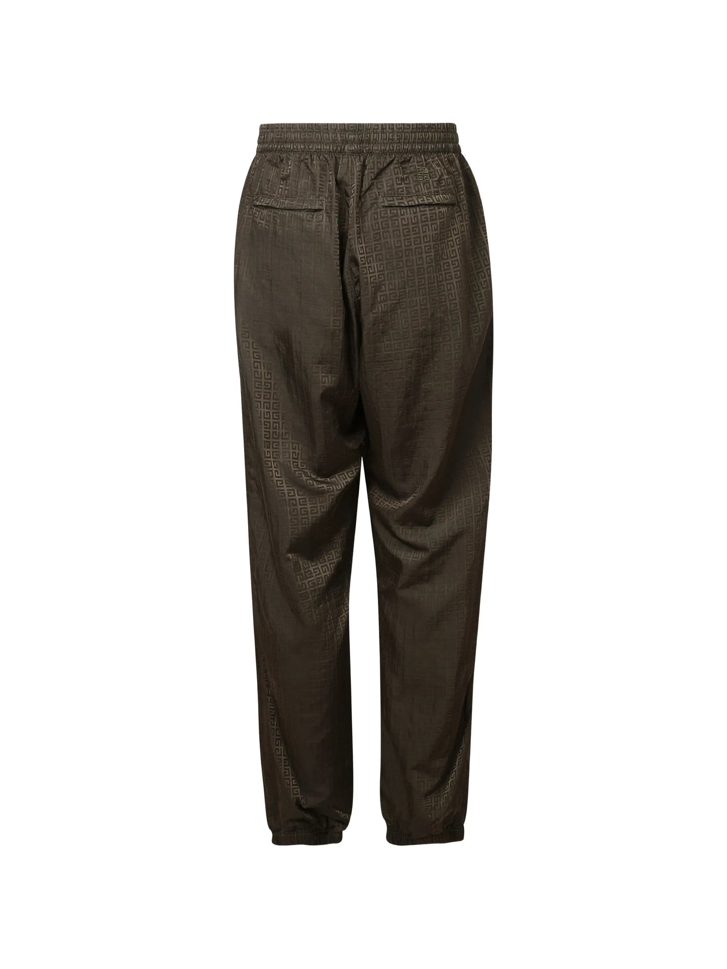 4G jacquard track pants