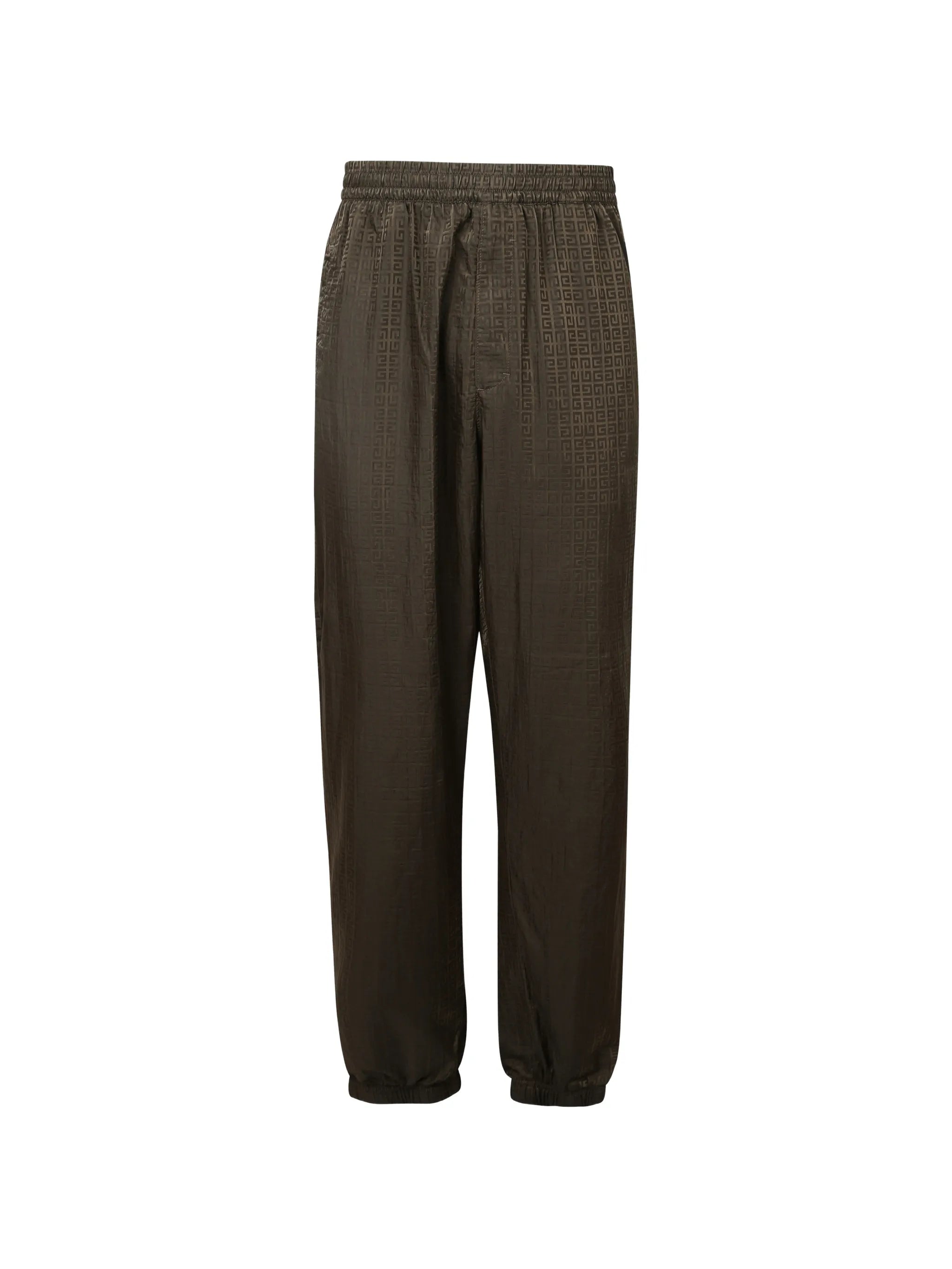 4G jacquard track pants