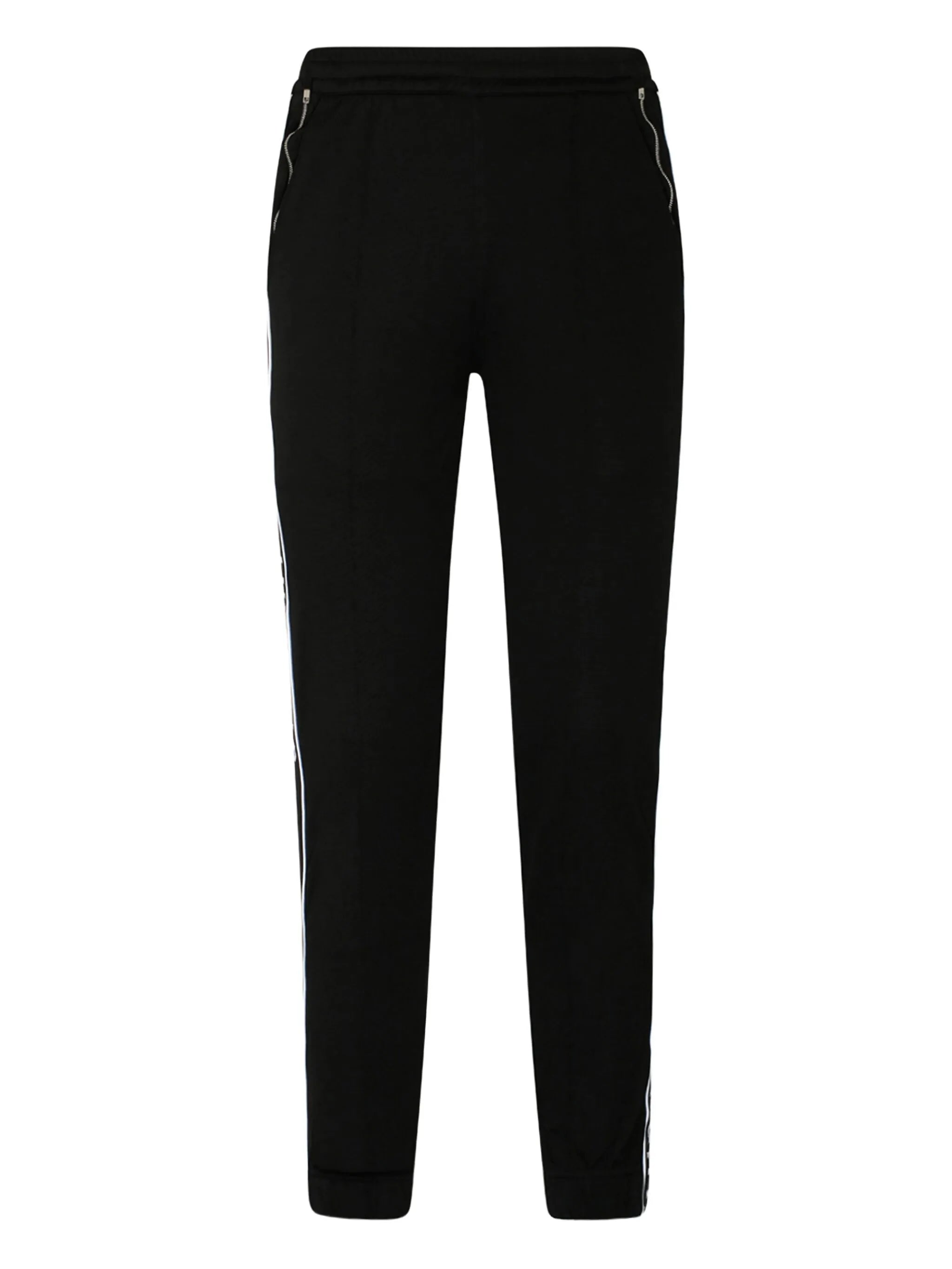 logo tape track pants