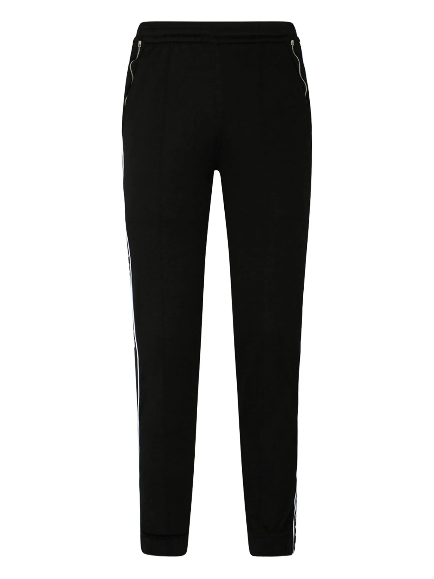 logo tape track pants