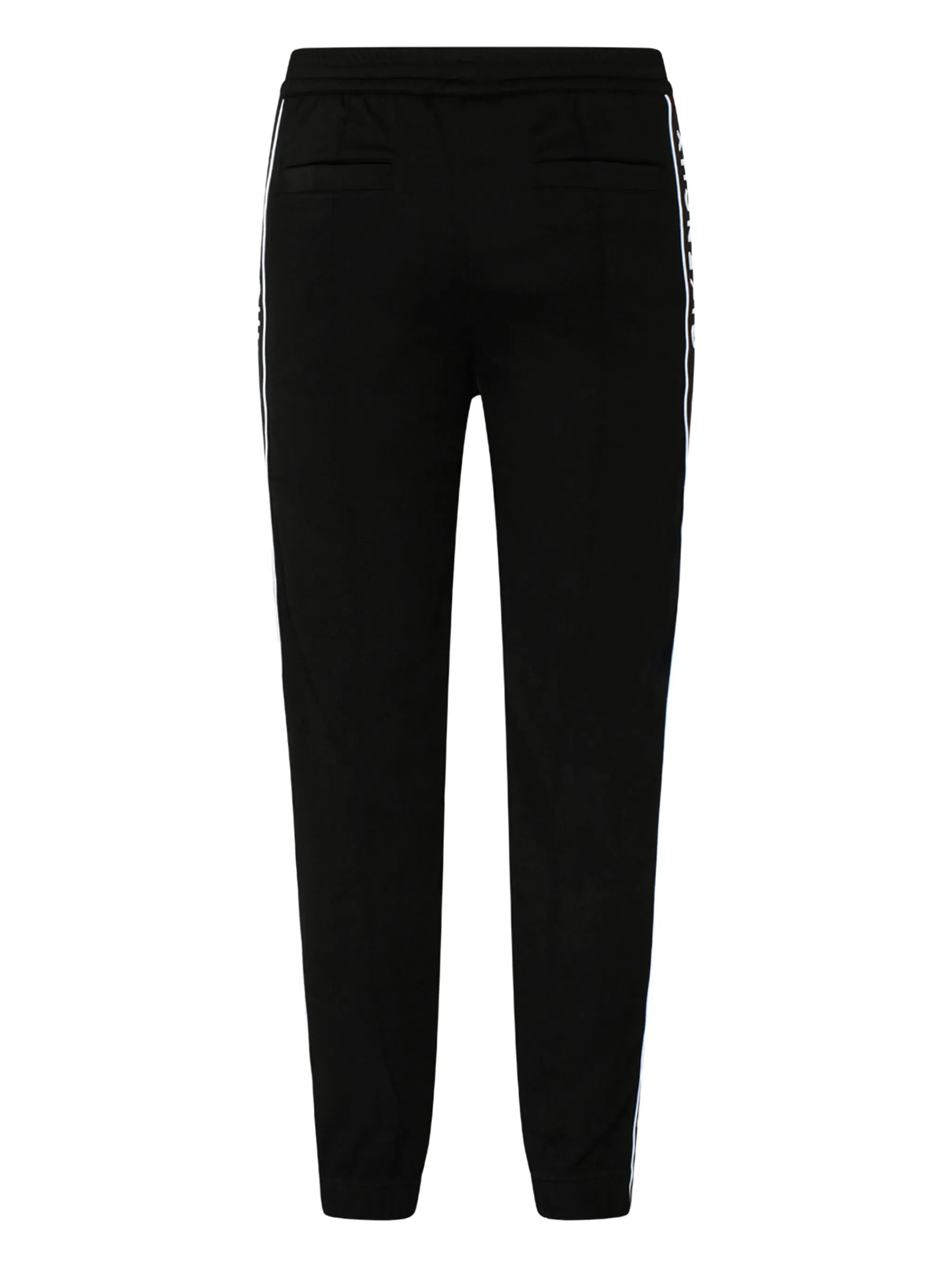logo tape track pants