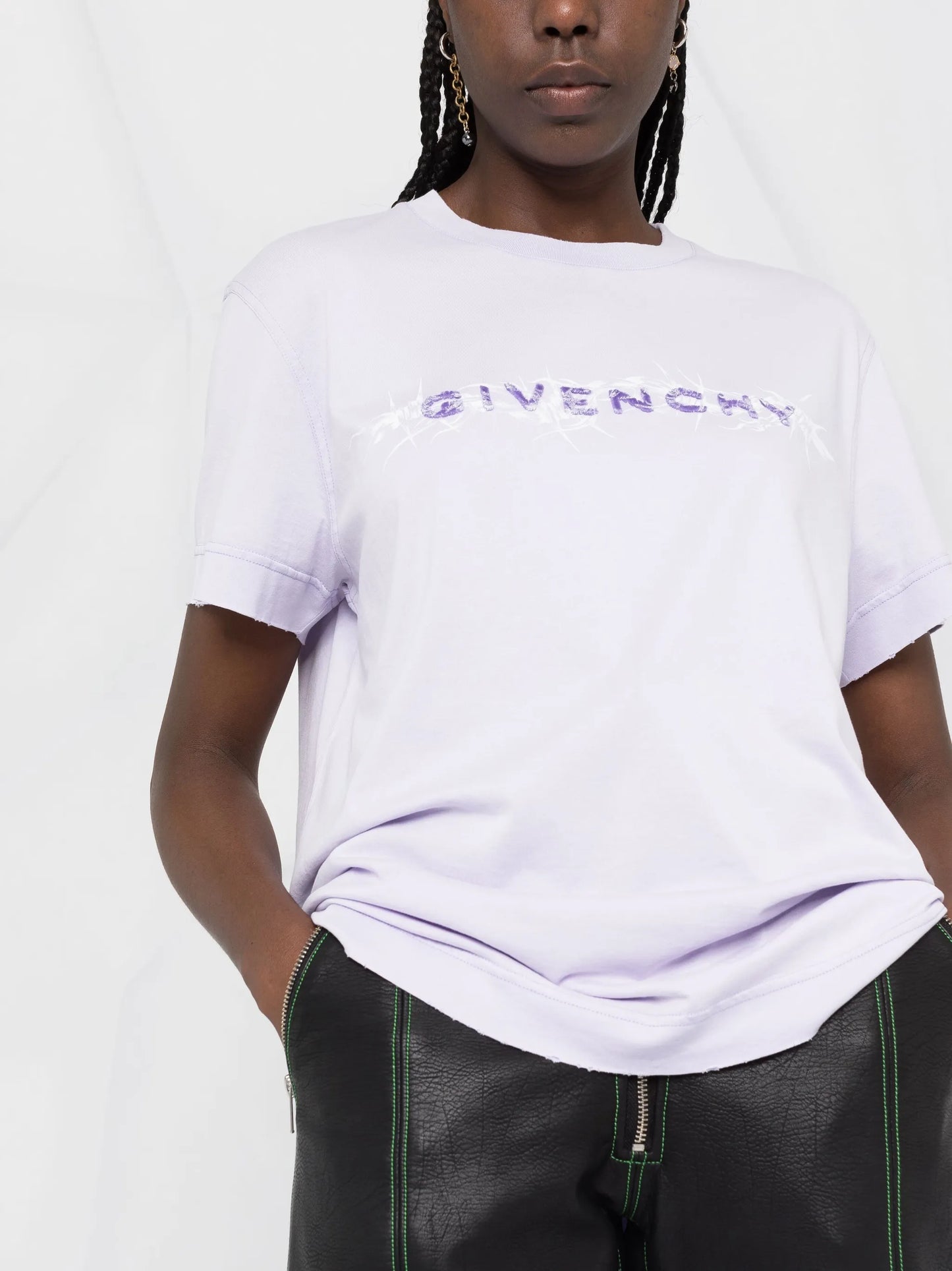 logo-print cotton T-shirt