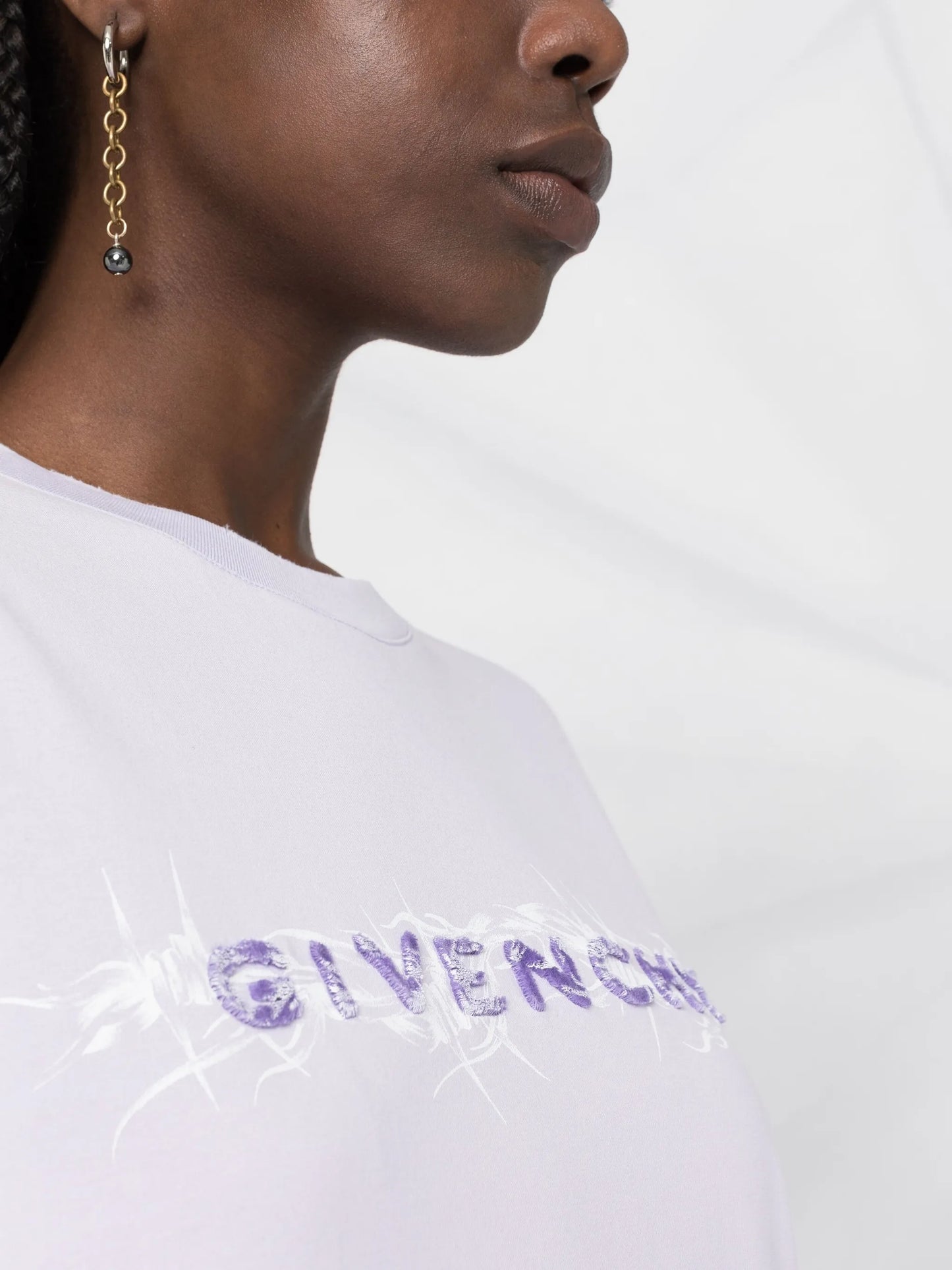 logo-print cotton T-shirt