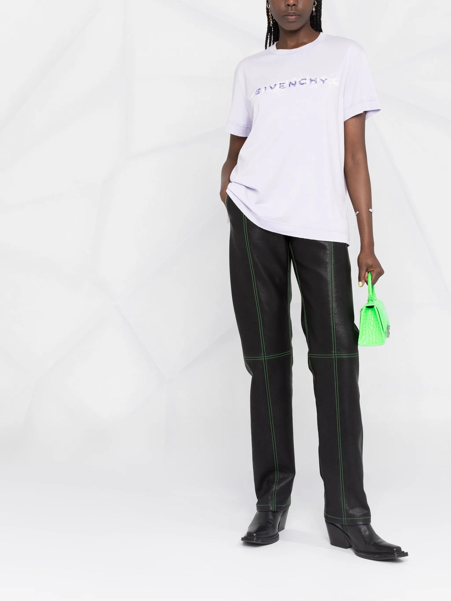 logo-print cotton T-shirt