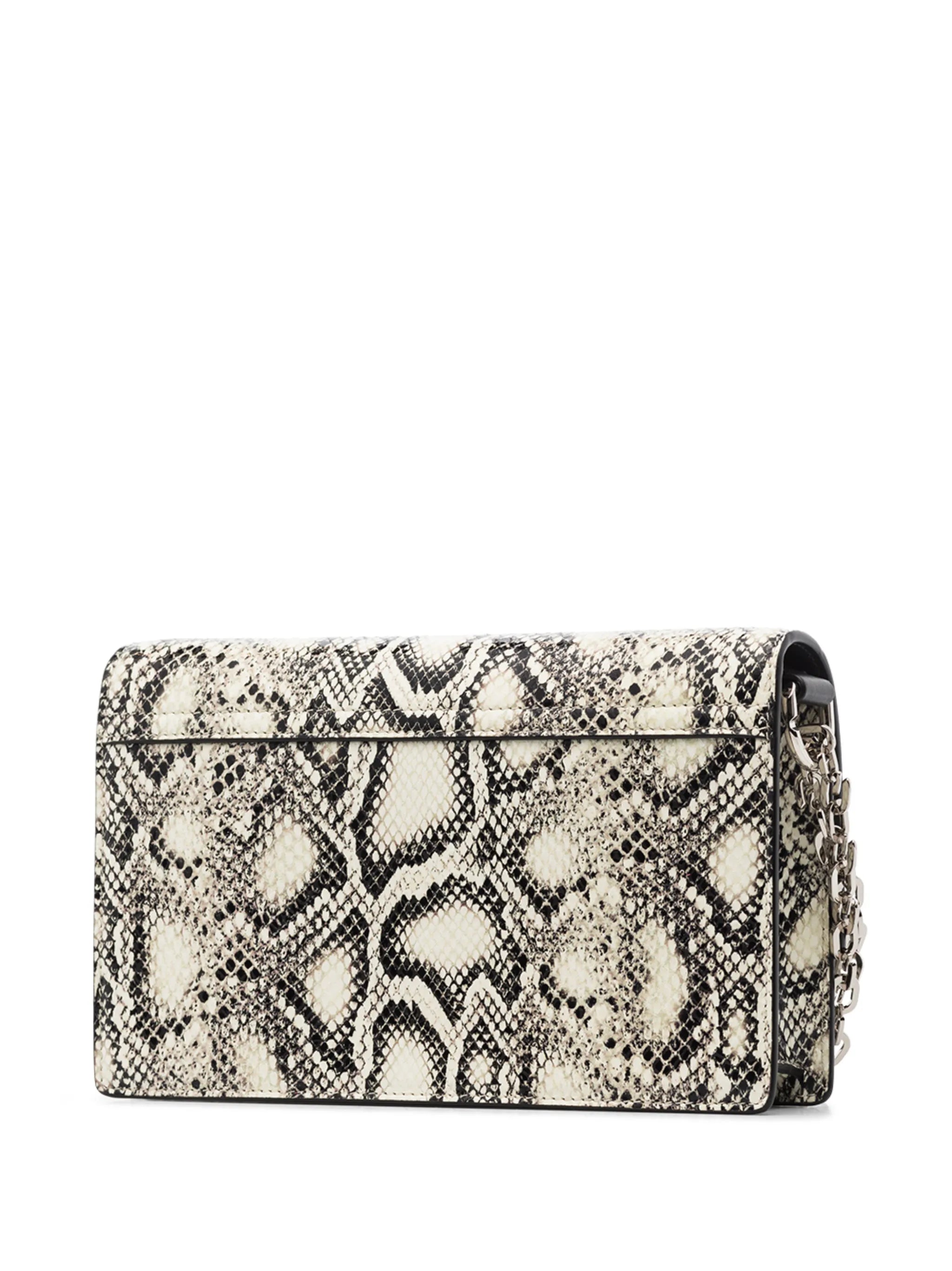 4G snake-print crossbody bag
