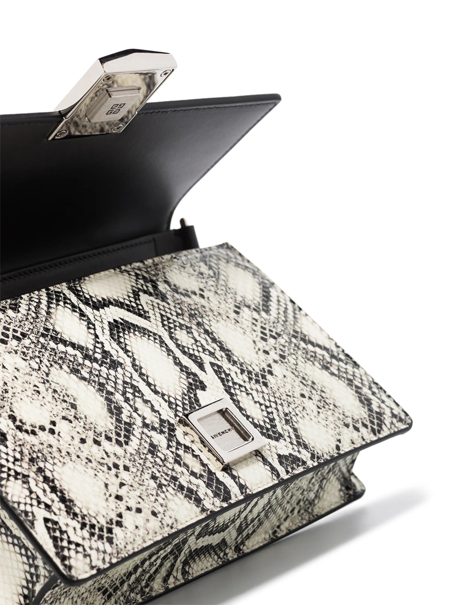 4G snake-print crossbody bag