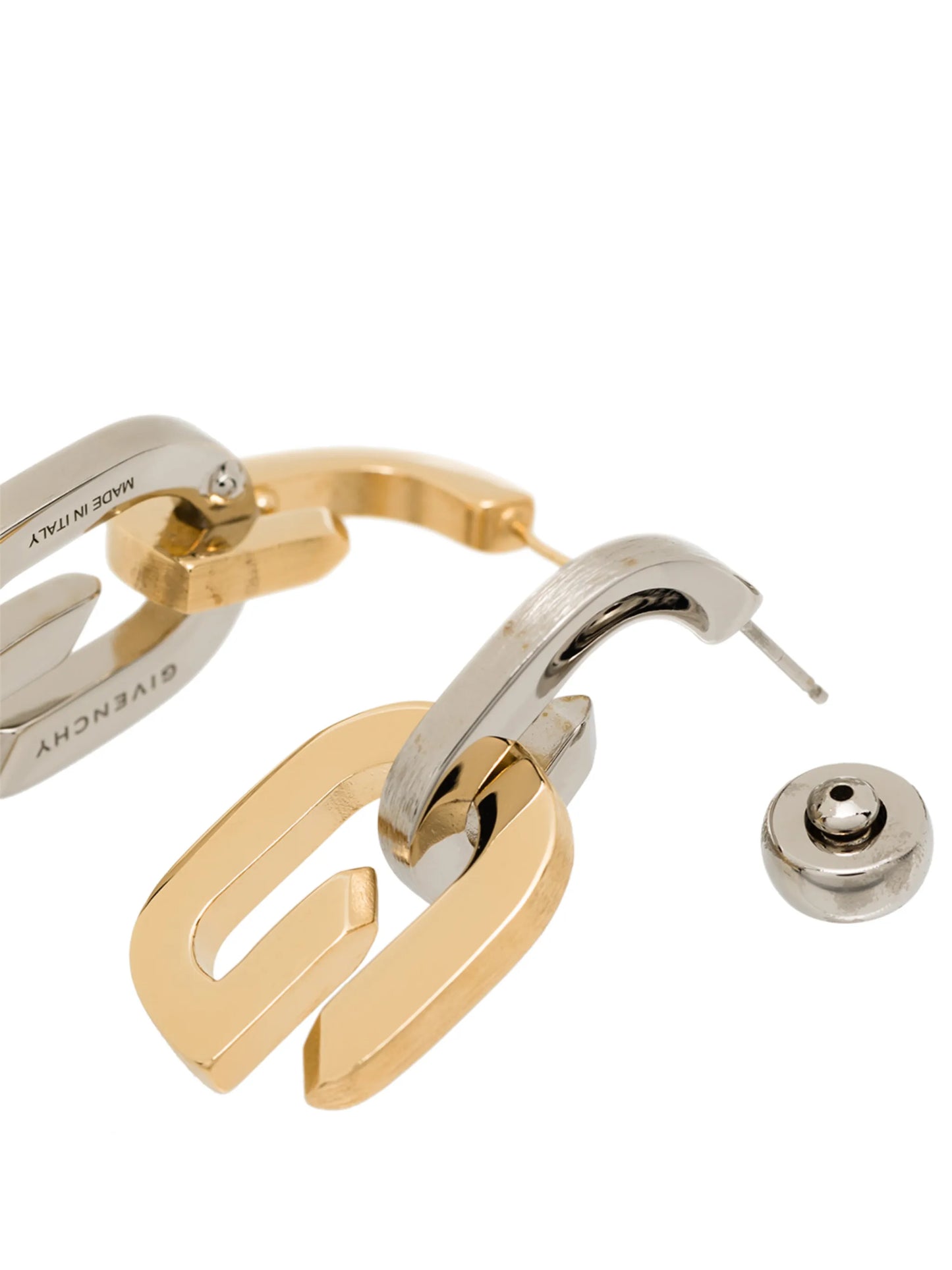 G-link two-tone earrings