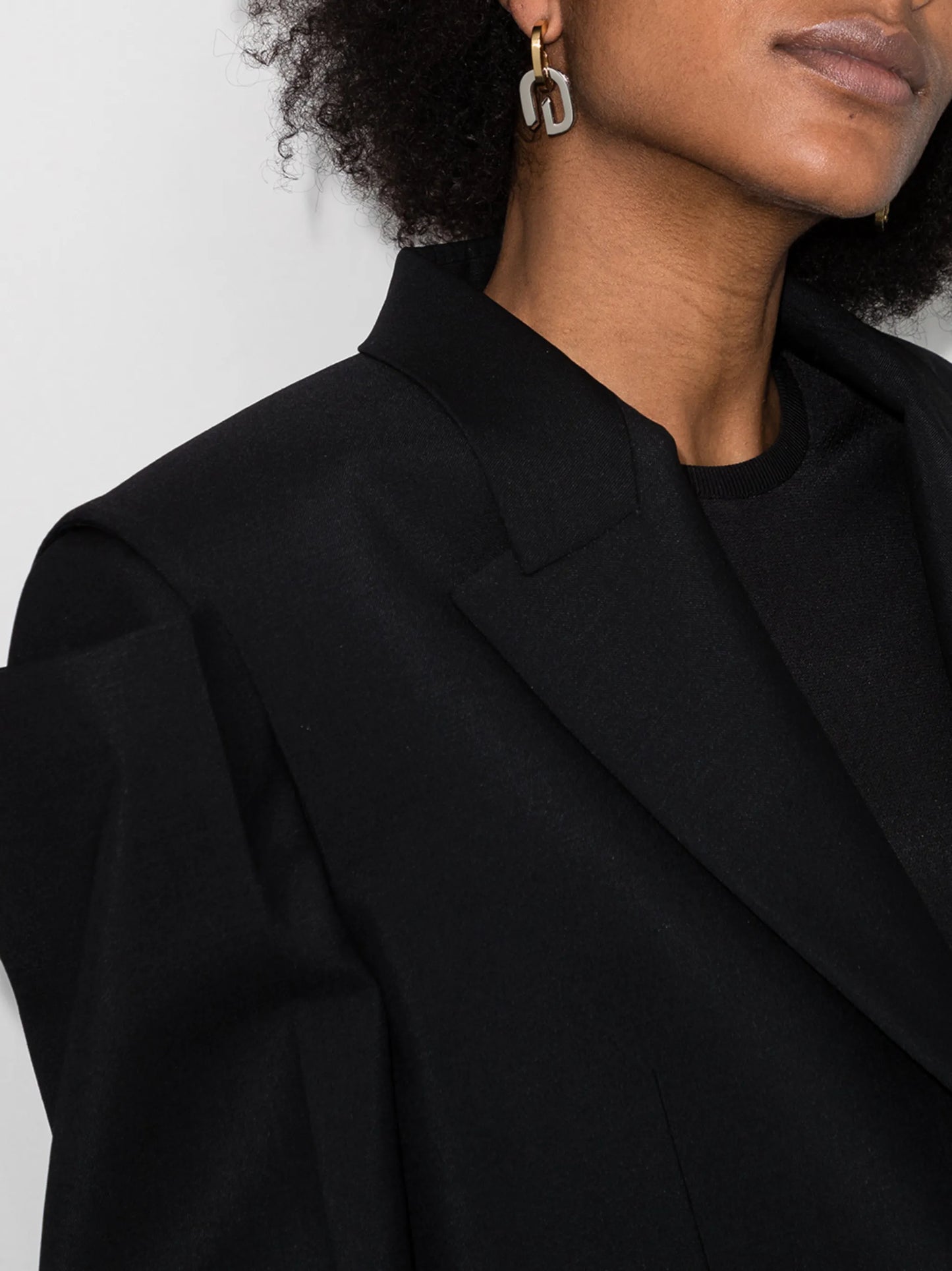 G-link two-tone earrings