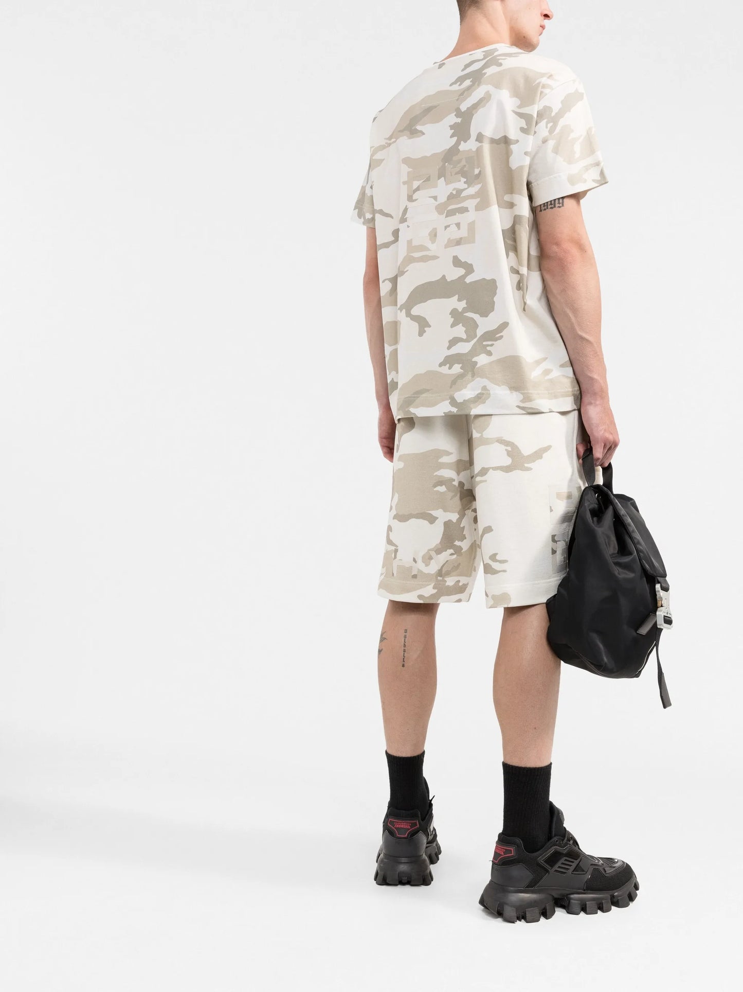 camouflage-print cotton T-Shirt