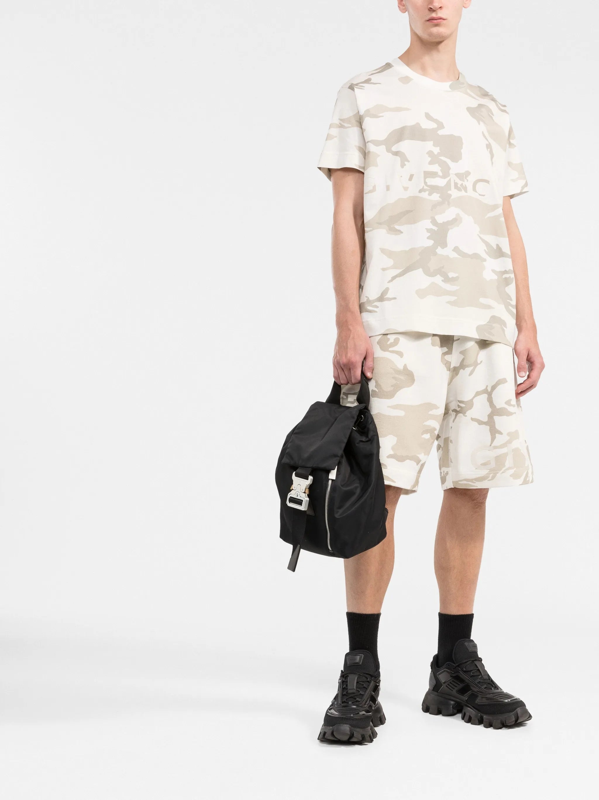 camouflage-print cotton T-Shirt