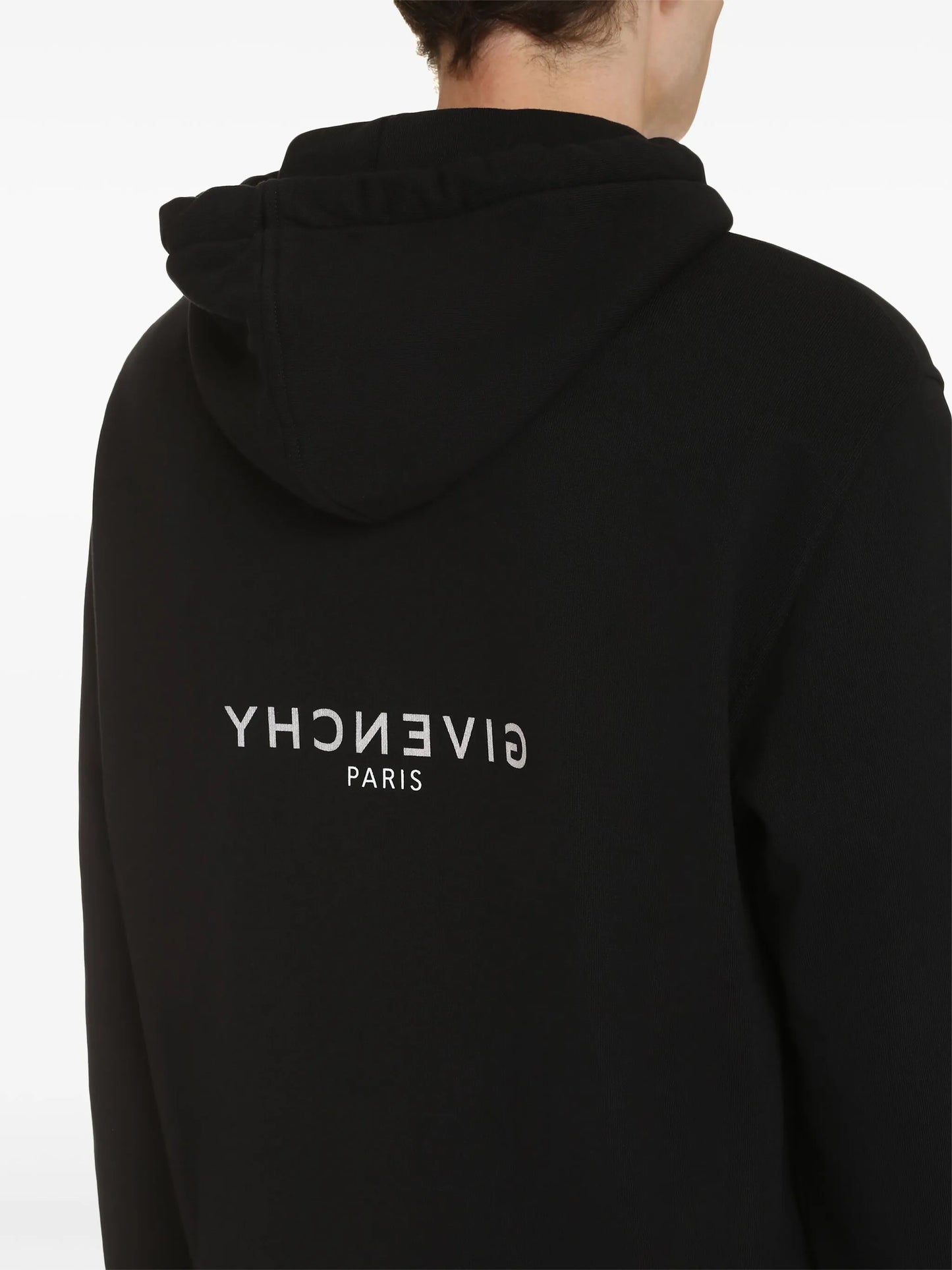 logo-print hoodie
