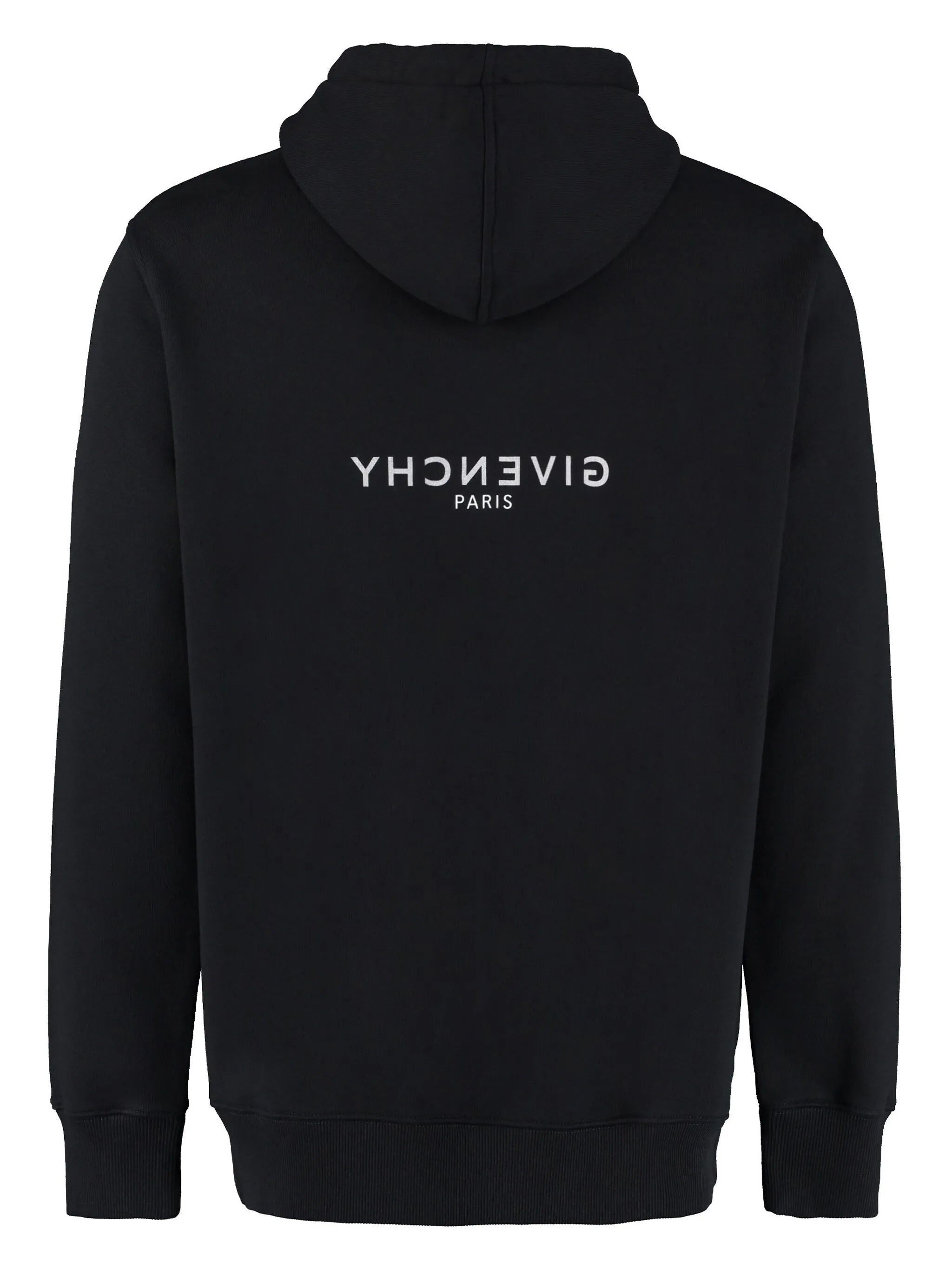 logo-print hoodie