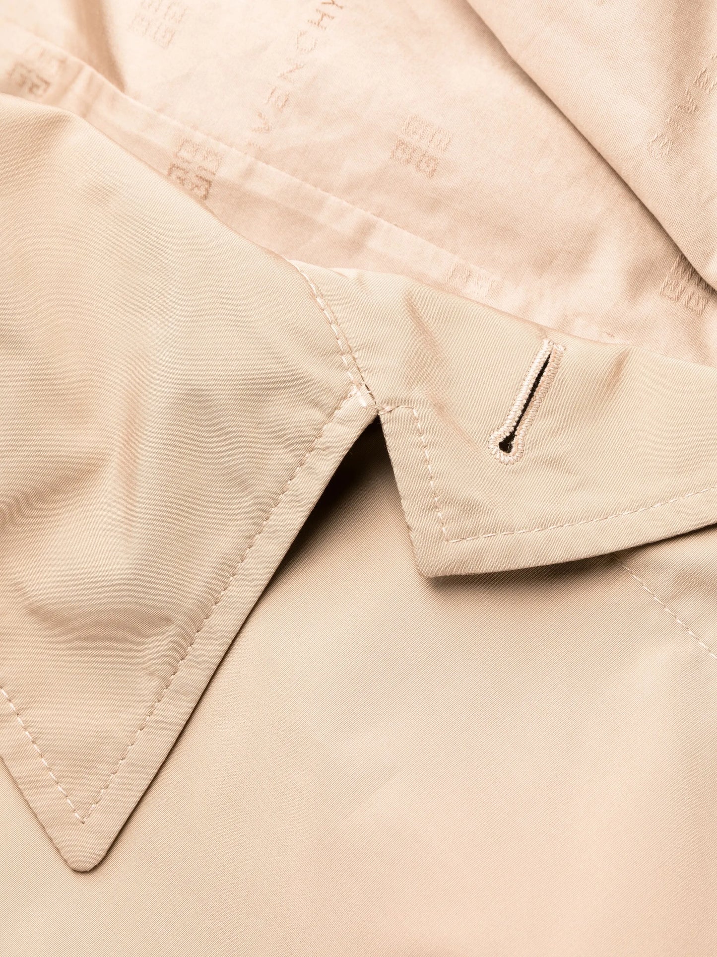 belted-waist trench coat