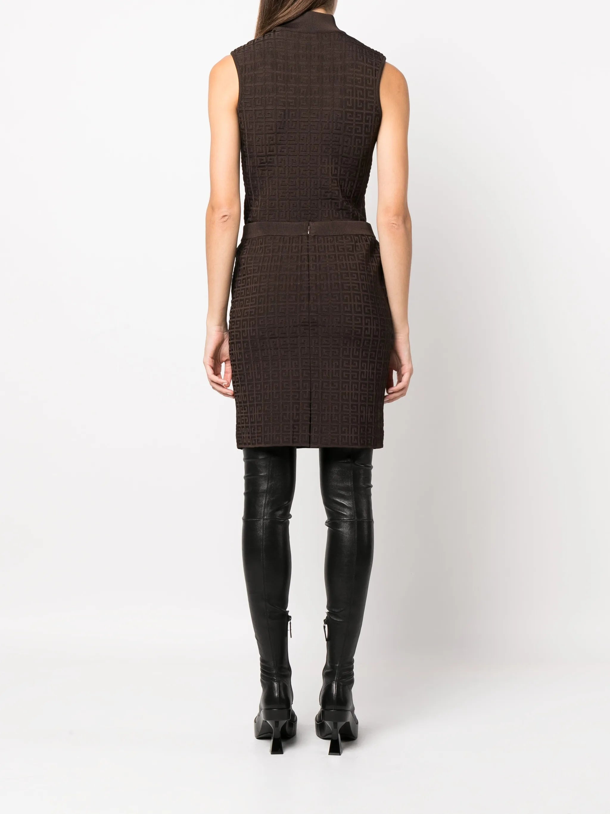 4G motif mini skirt