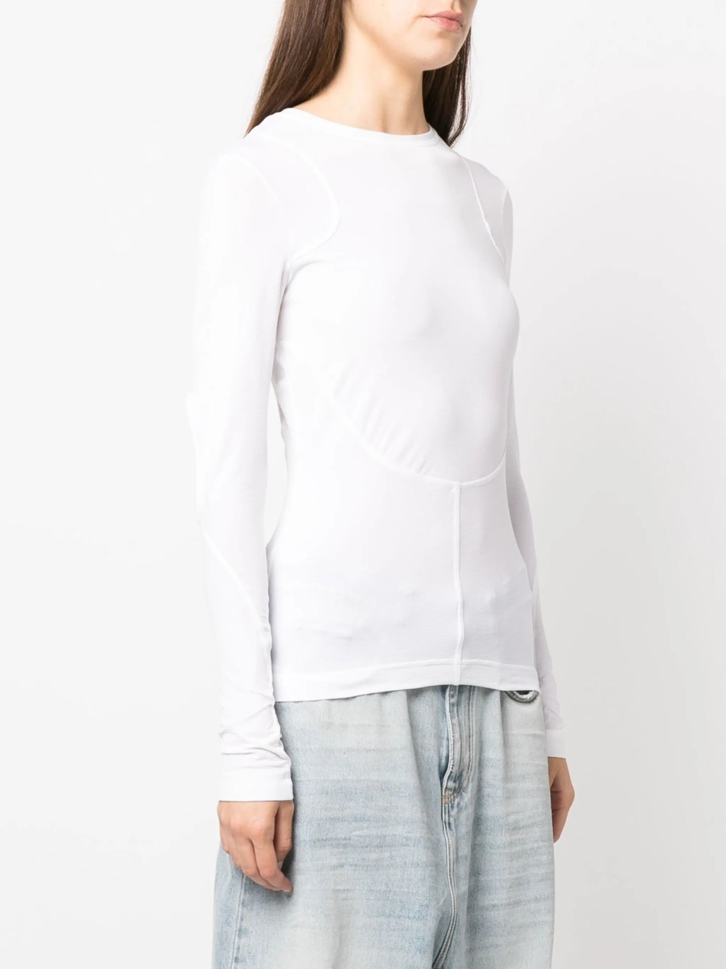 cut-out crew-neck T-shirt