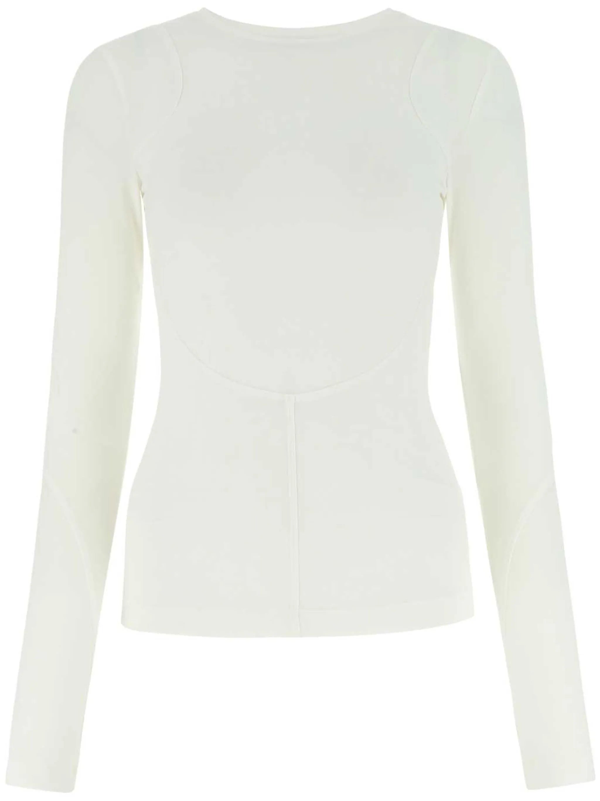 cut-out crew-neck T-shirt
