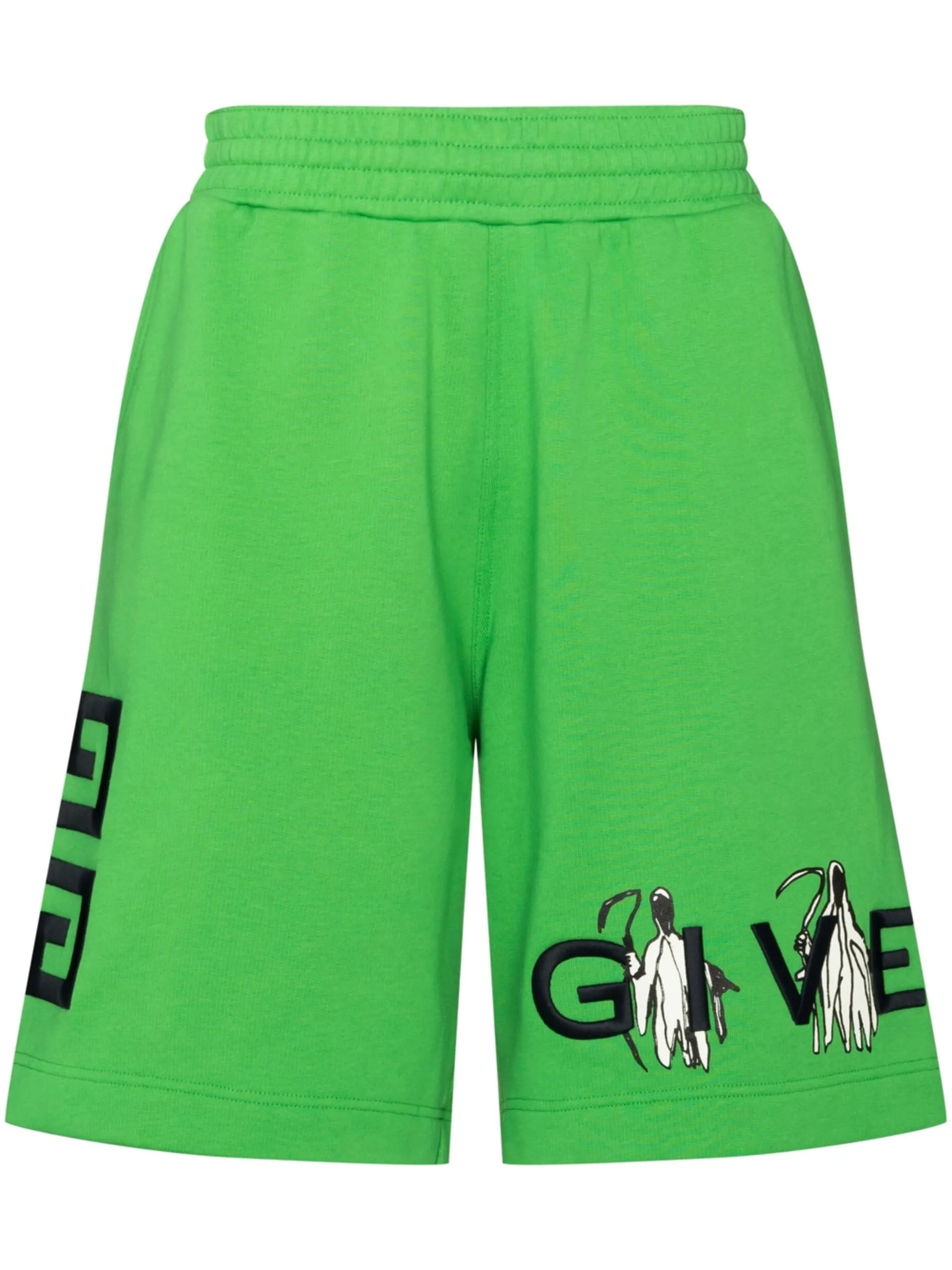 x John Smith logo-print track shorts