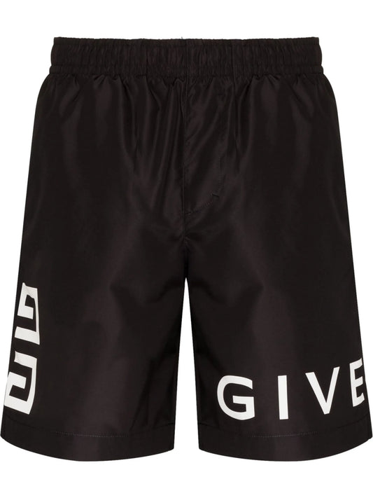 4G print swim shorts