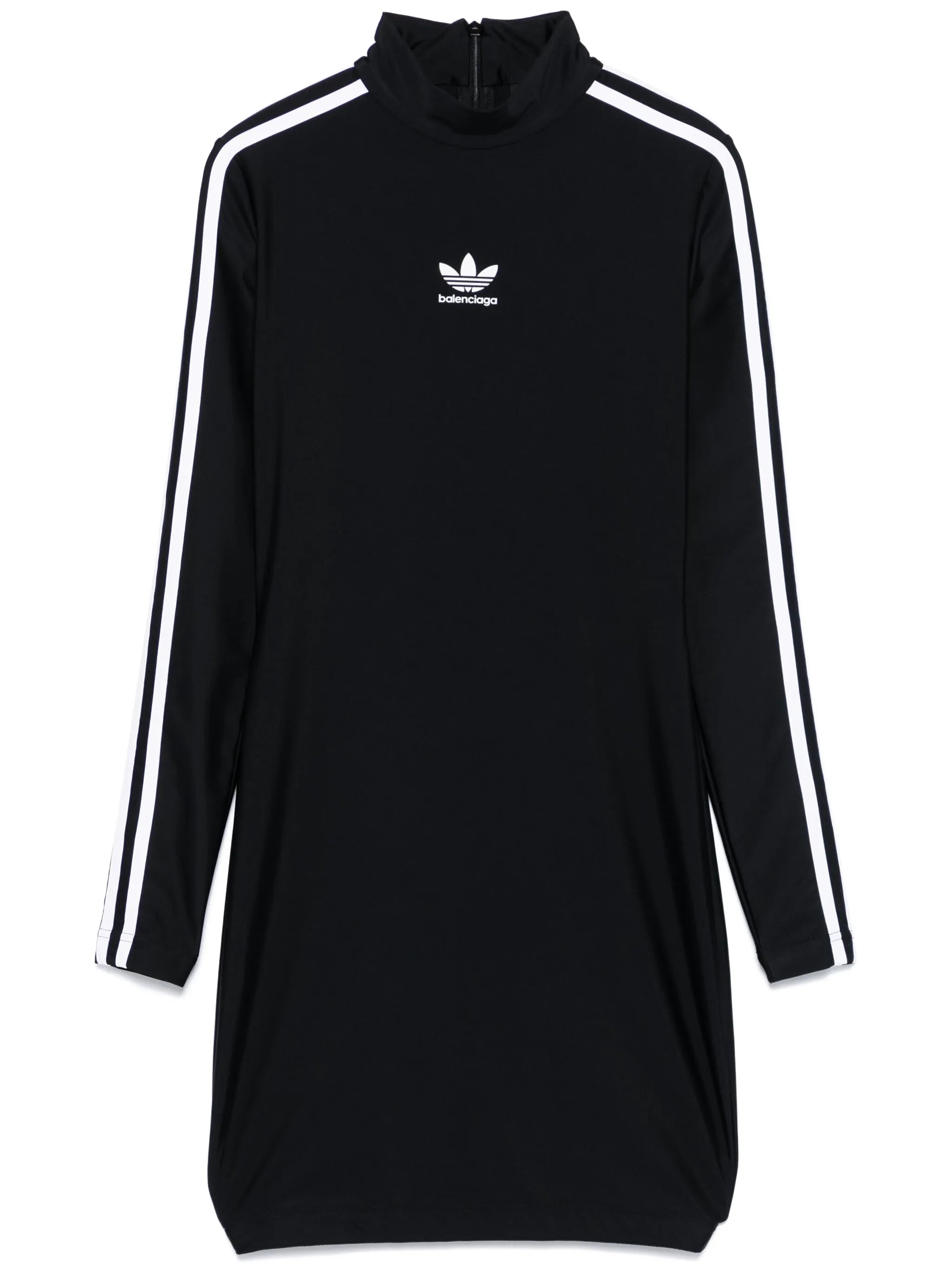 x adidas trefoil-print mini dress