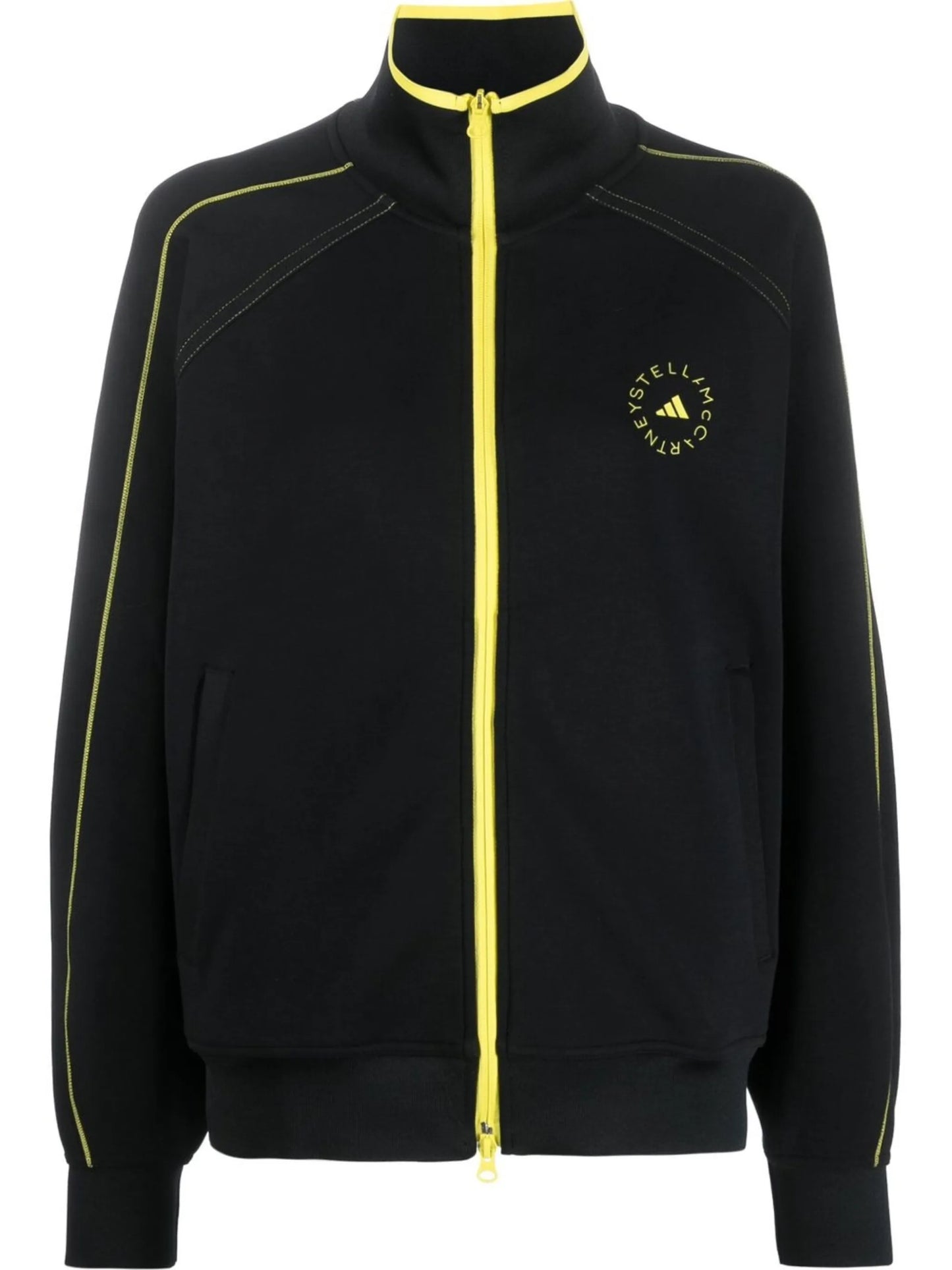 logo-print track jacket
