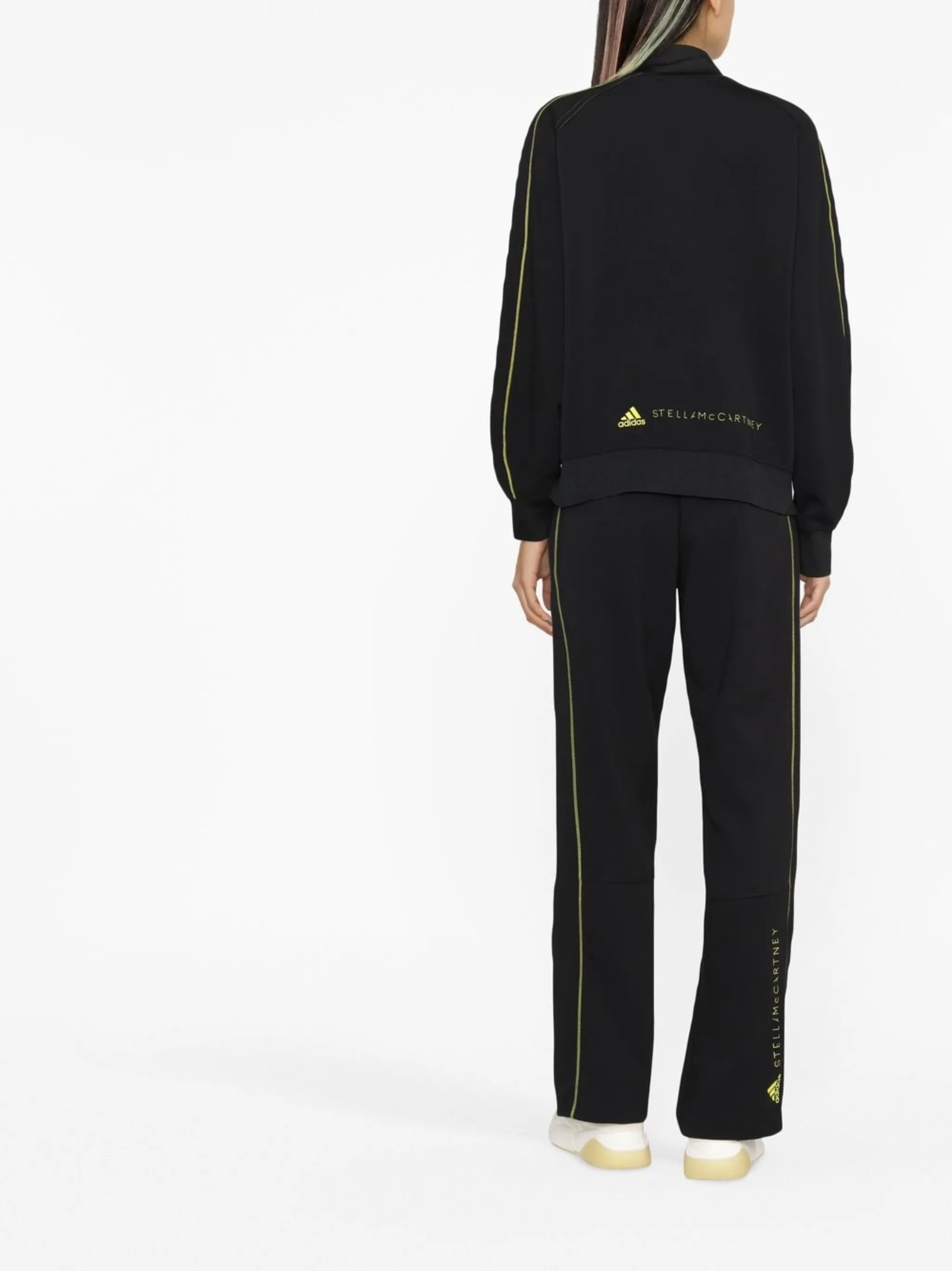 logo-print track jacket