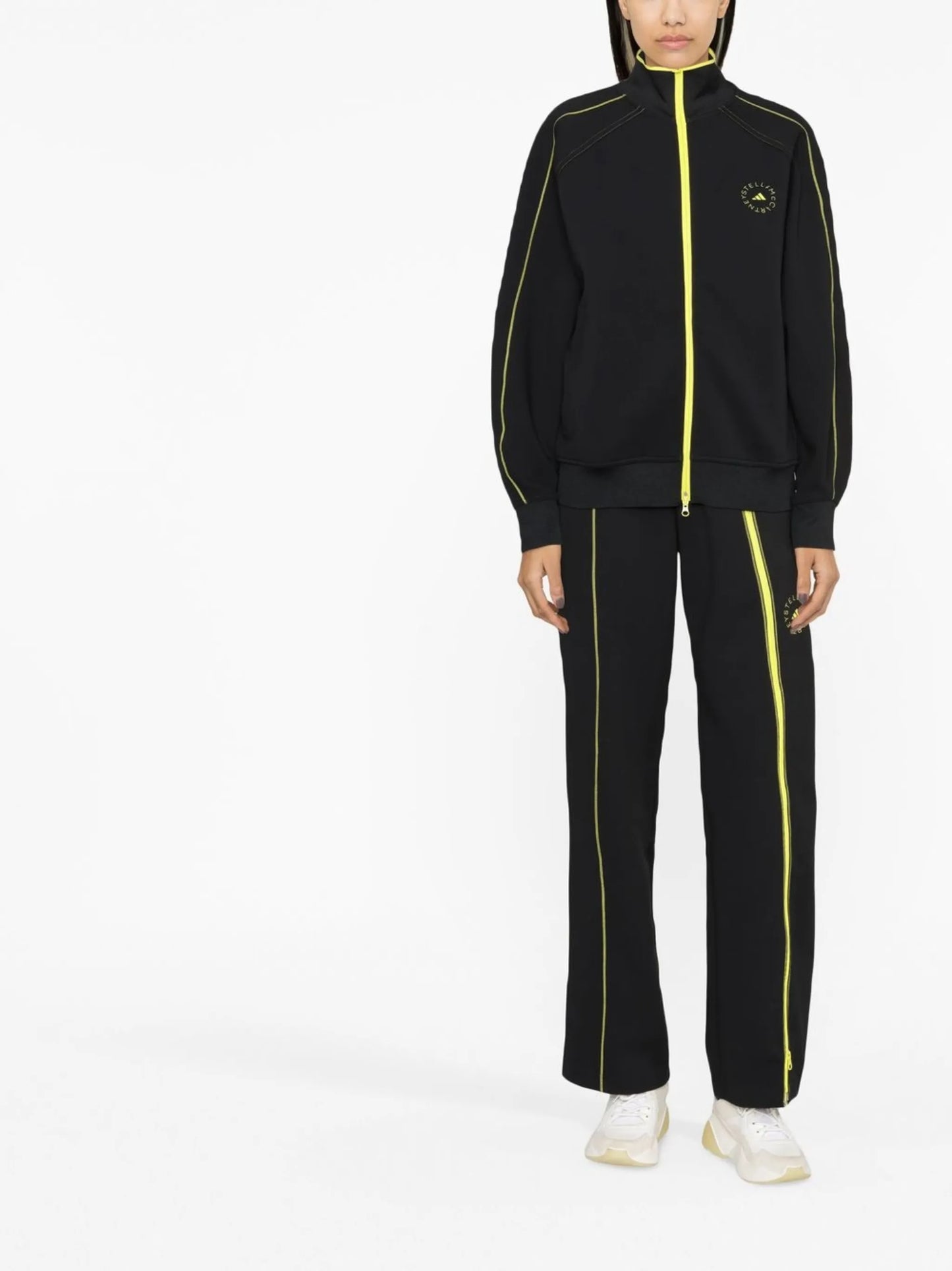 logo-print track jacket