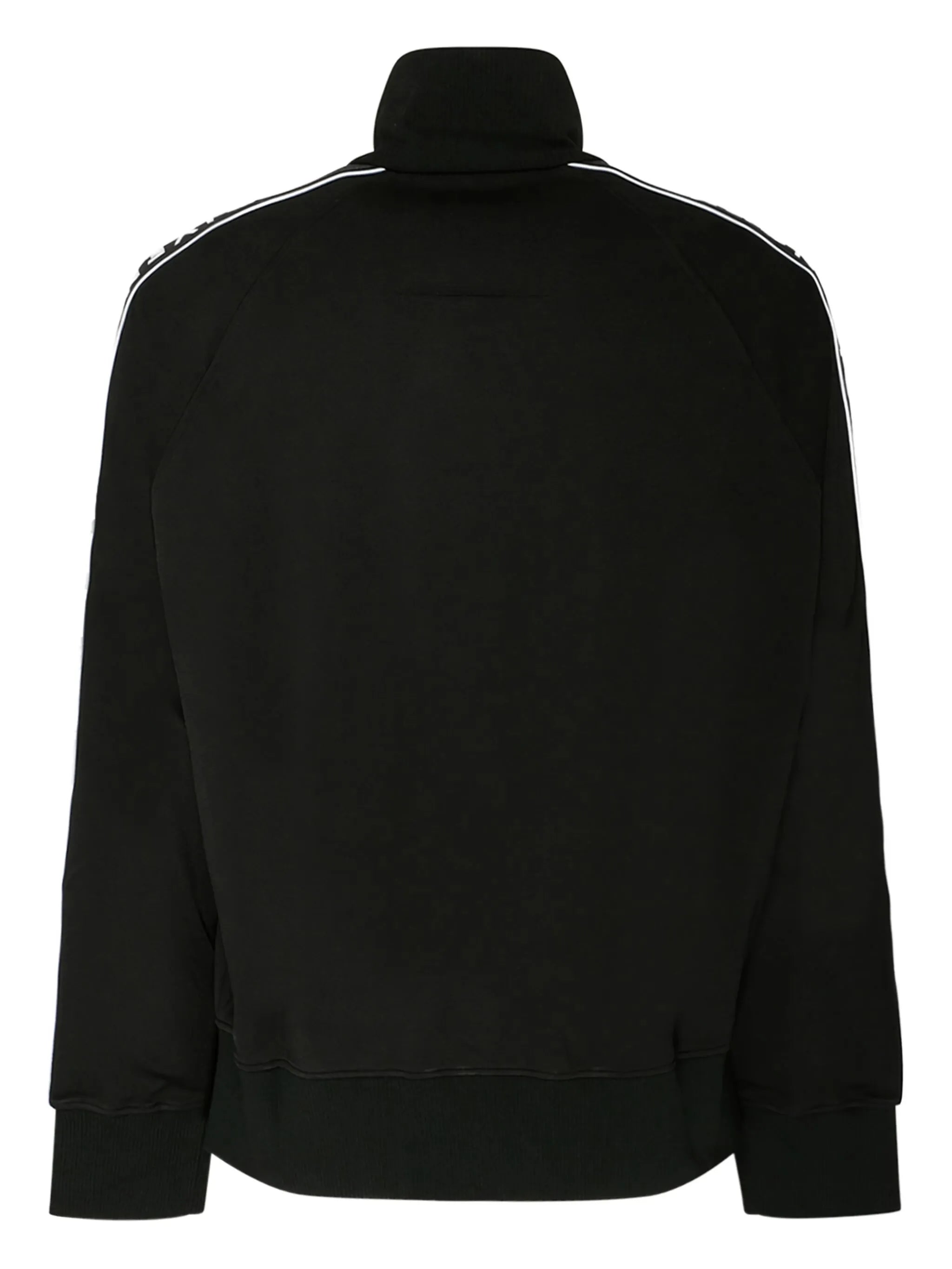 logo tape zipped jacket