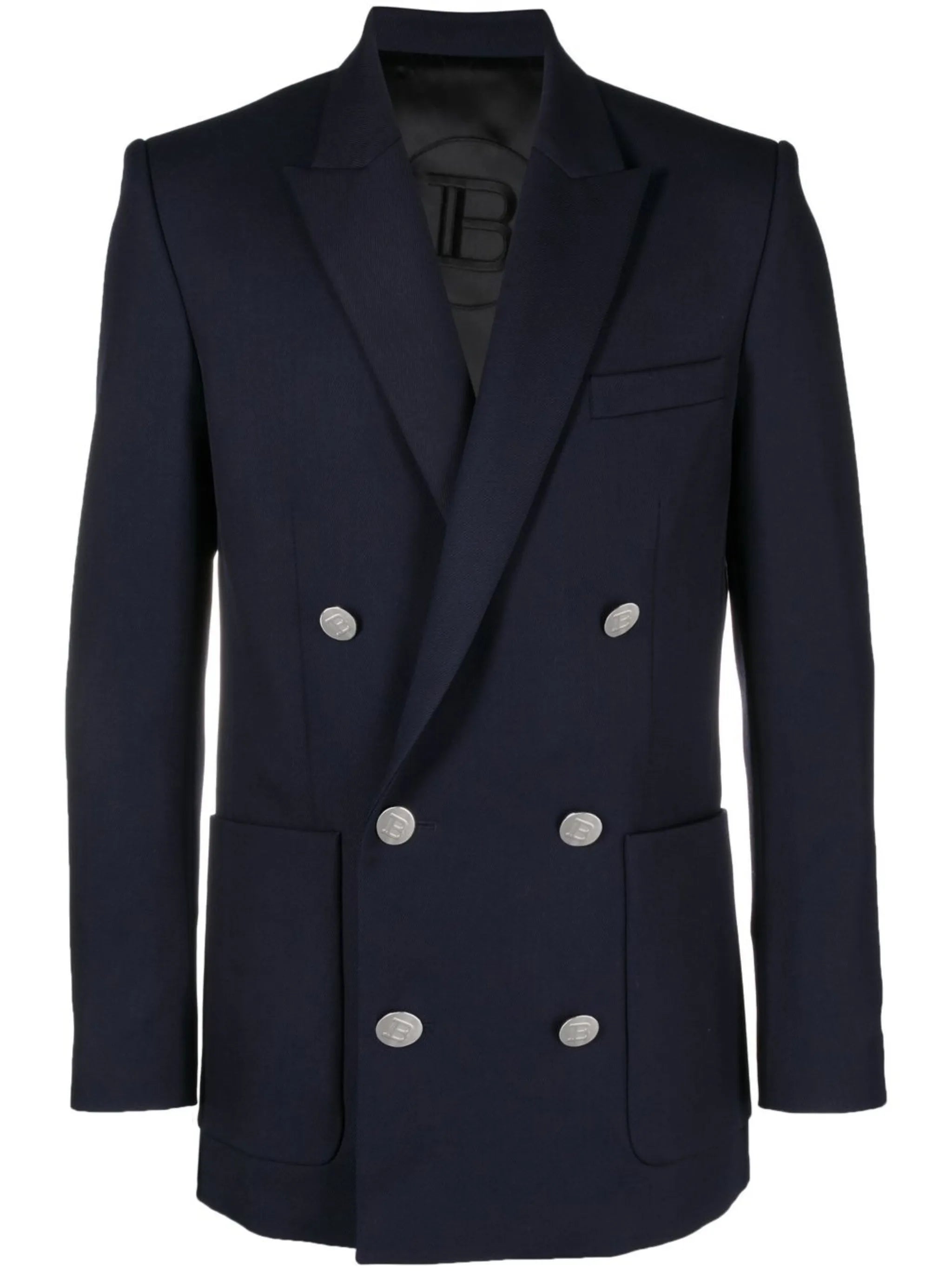 double-breasted blazer