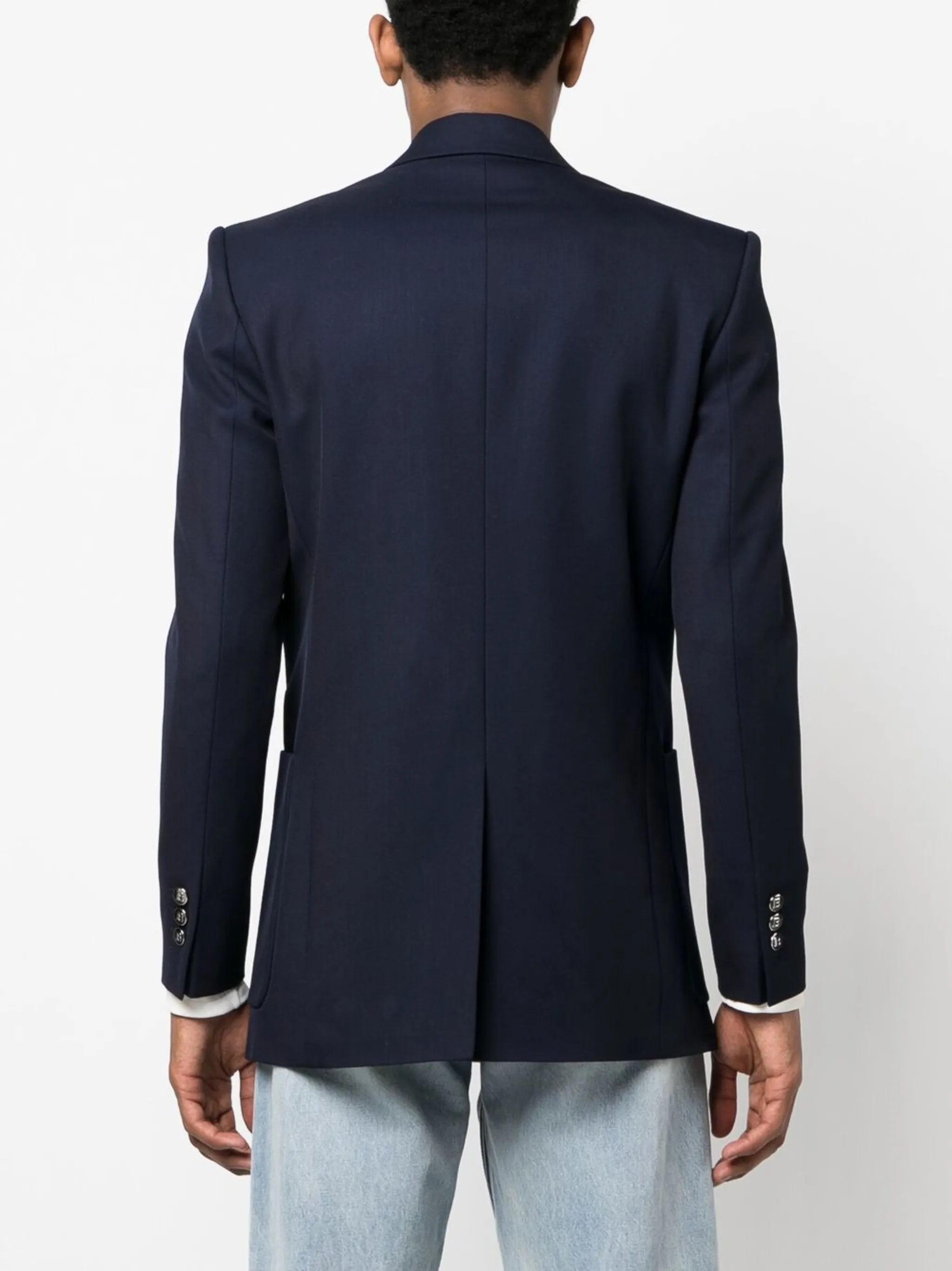 double-breasted blazer