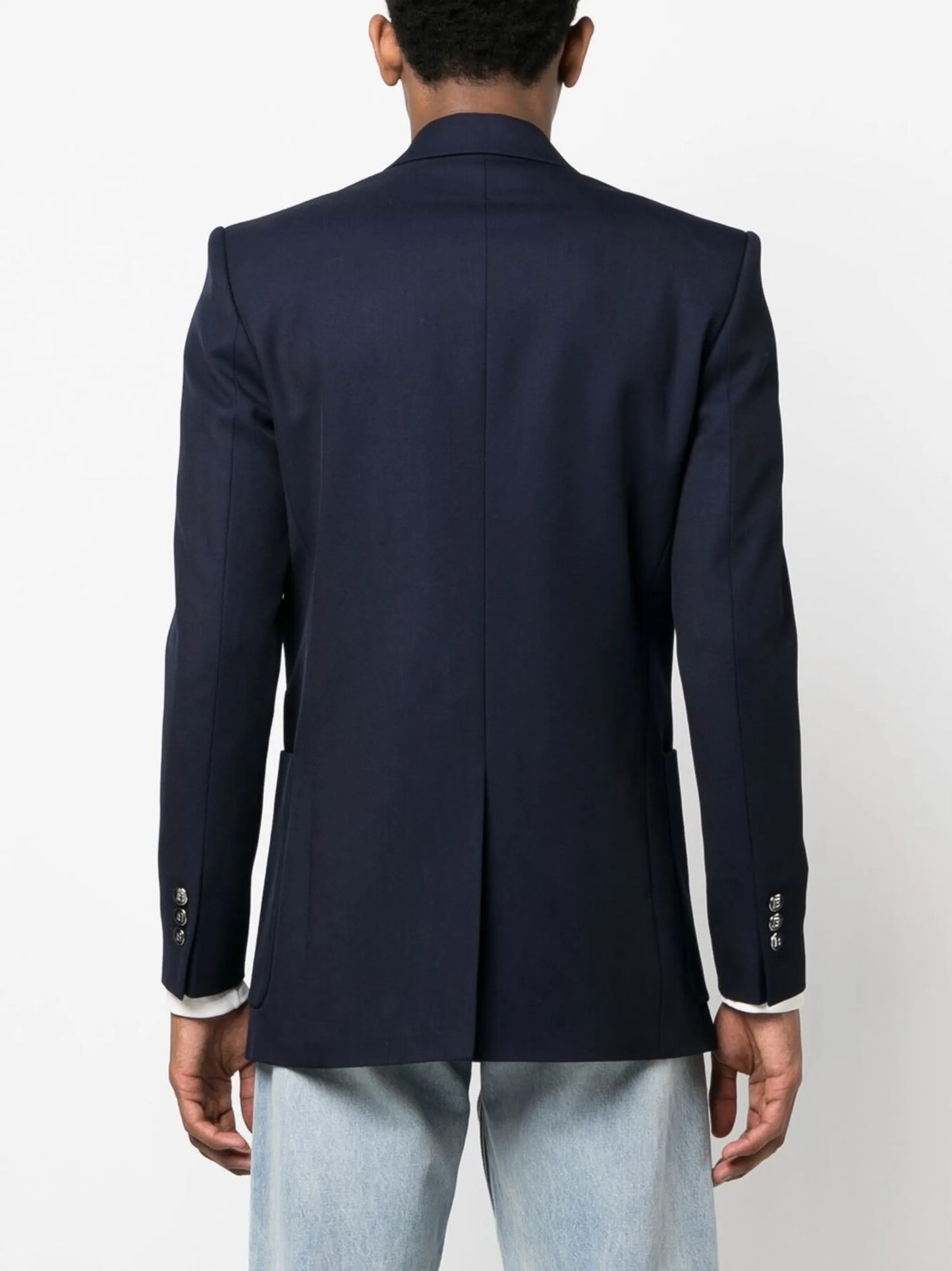 double-breasted blazer