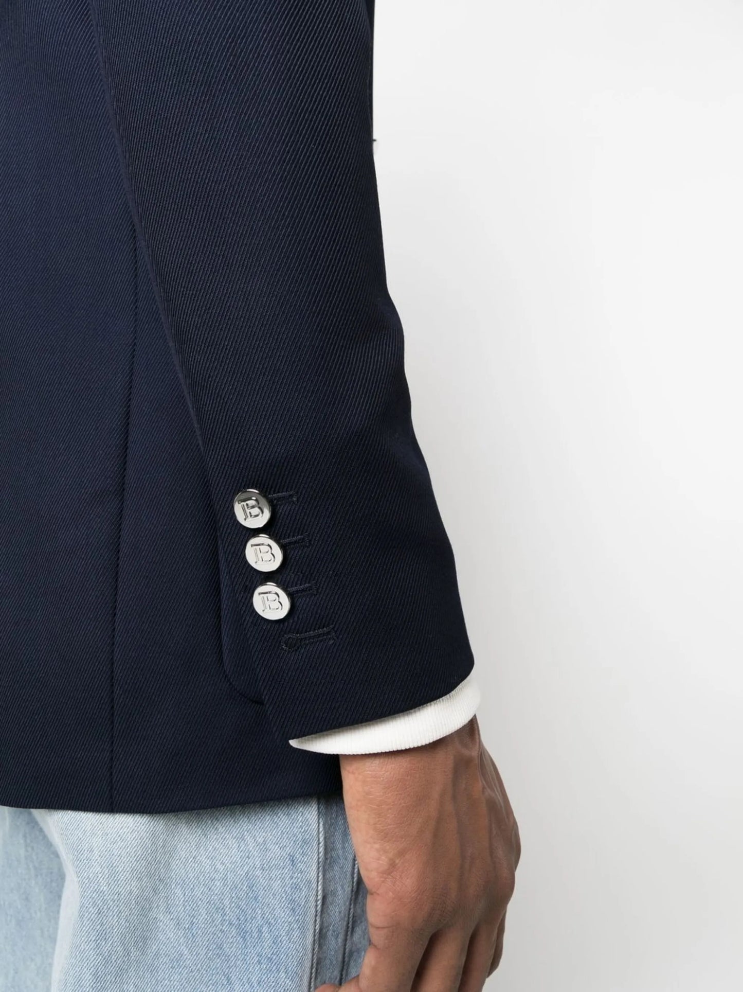 double-breasted blazer