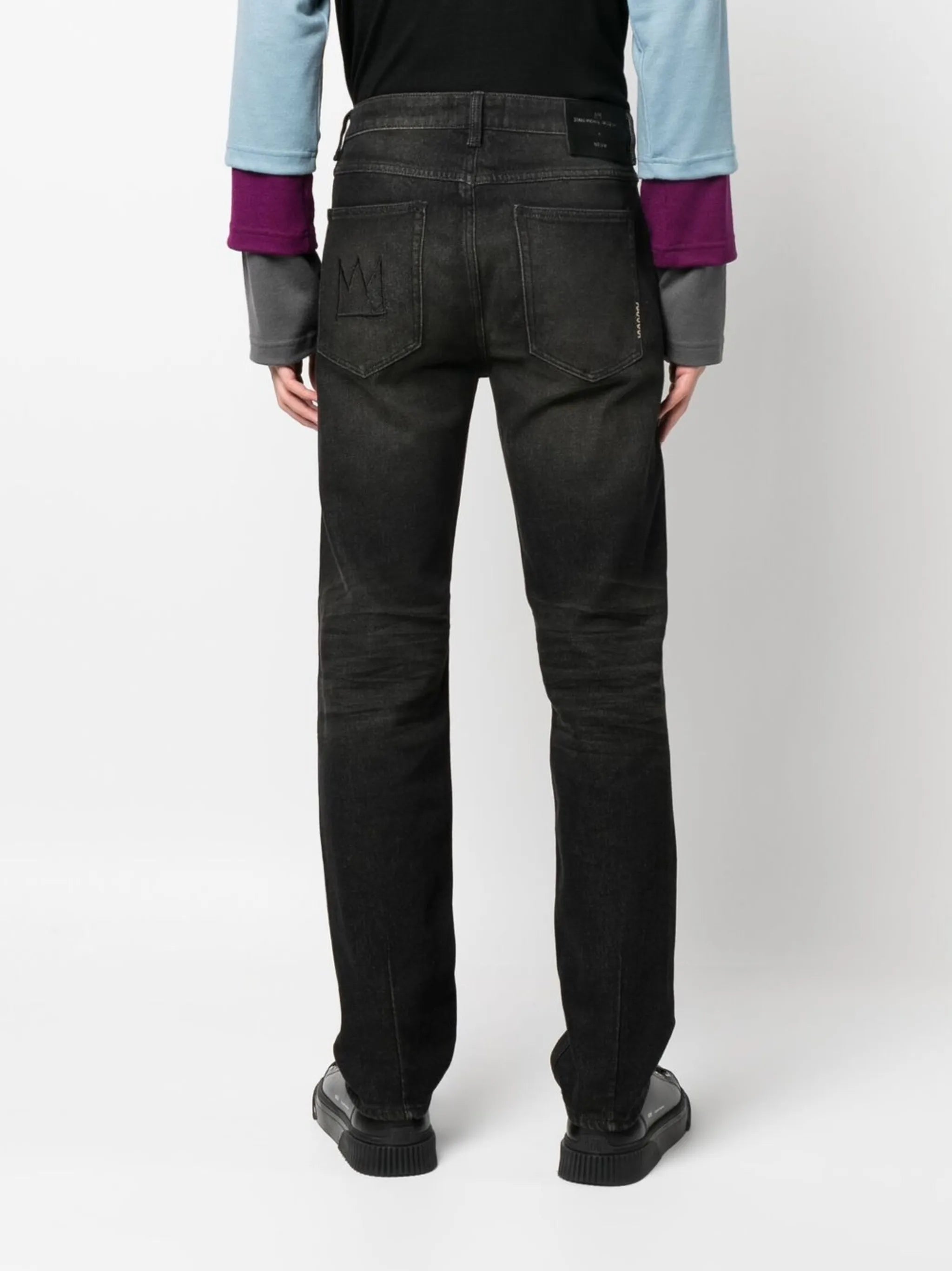 Basquiat Ray-Crown straight jeans