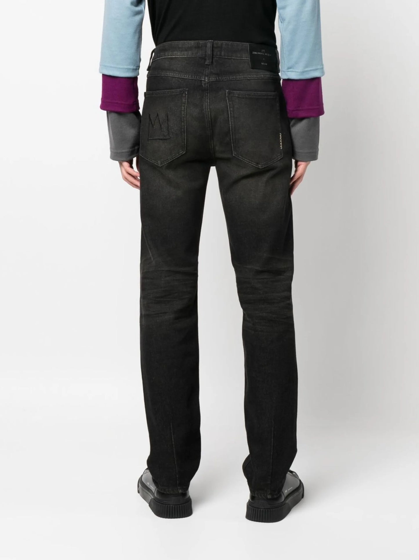 Basquiat Ray-Crown straight jeans